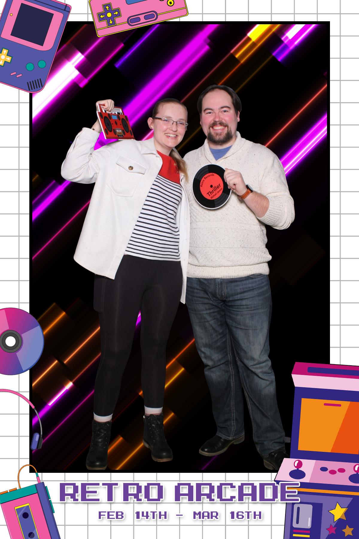 Retro Arcade | View more photos from the event at gallery.myselfiemirror.ca/u/romanmyselfiemirrorca/Retro-Arcade