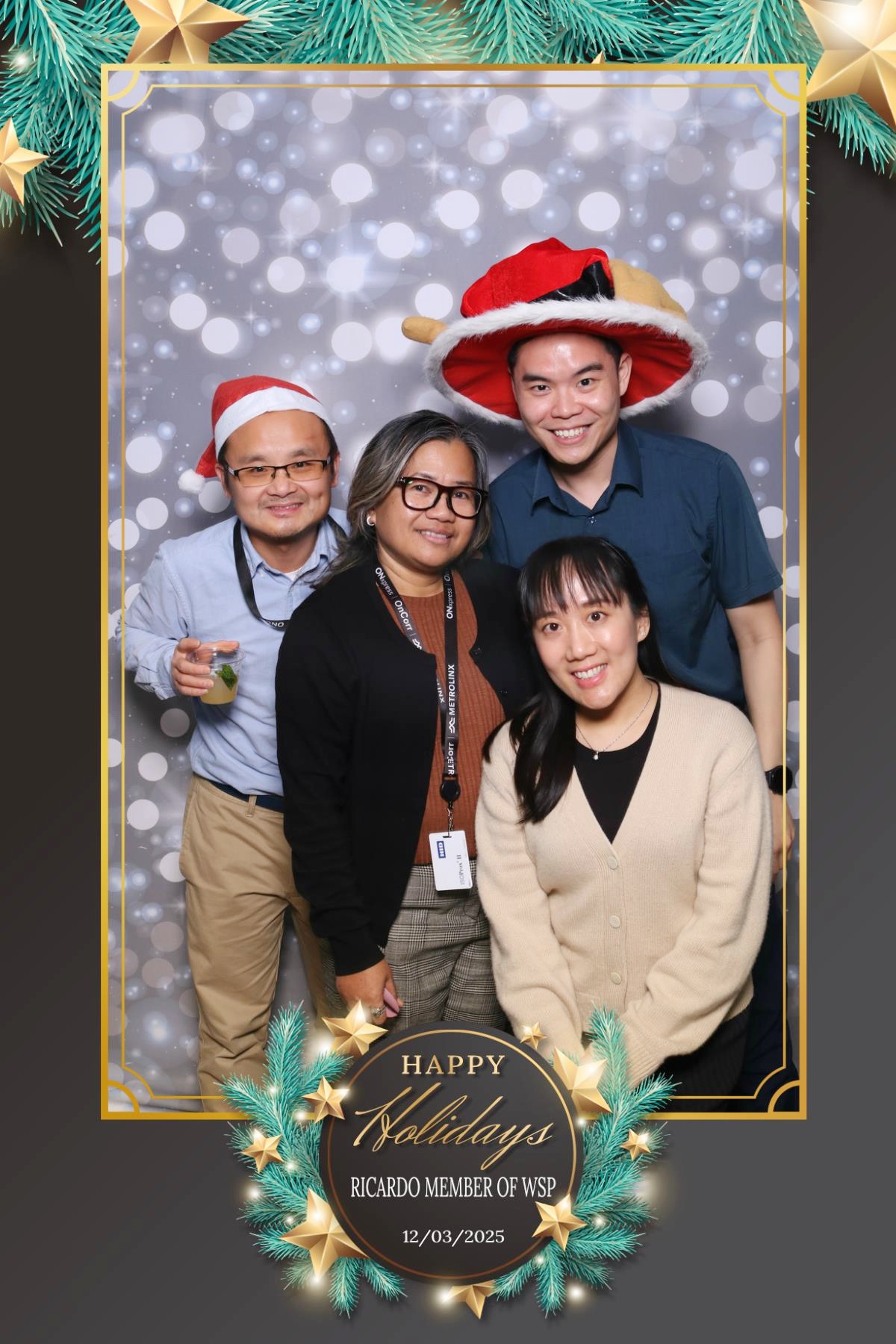 Ricardo Rail Holiday Party | View more photos from the event at gallery.myselfiemirror.ca/u/romanmyselfiemirrorca/Ricardo-Rail-Holiday-Party