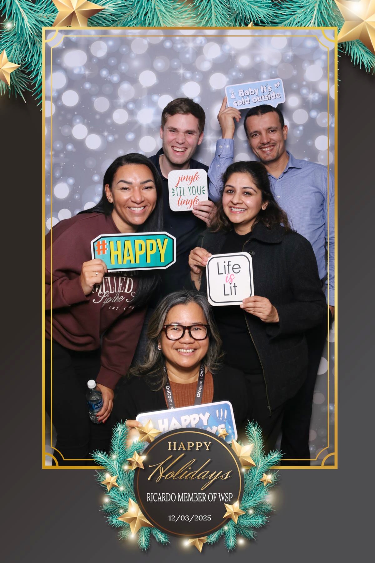 Ricardo Rail Holiday Party | View more photos from the event at gallery.myselfiemirror.ca/u/romanmyselfiemirrorca/Ricardo-Rail-Holiday-Party