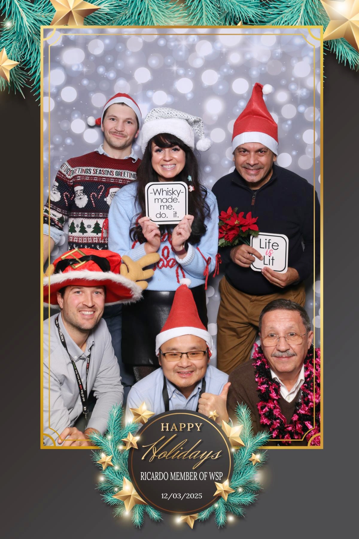 Ricardo Rail Holiday Party | View more photos from the event at gallery.myselfiemirror.ca/u/romanmyselfiemirrorca/Ricardo-Rail-Holiday-Party