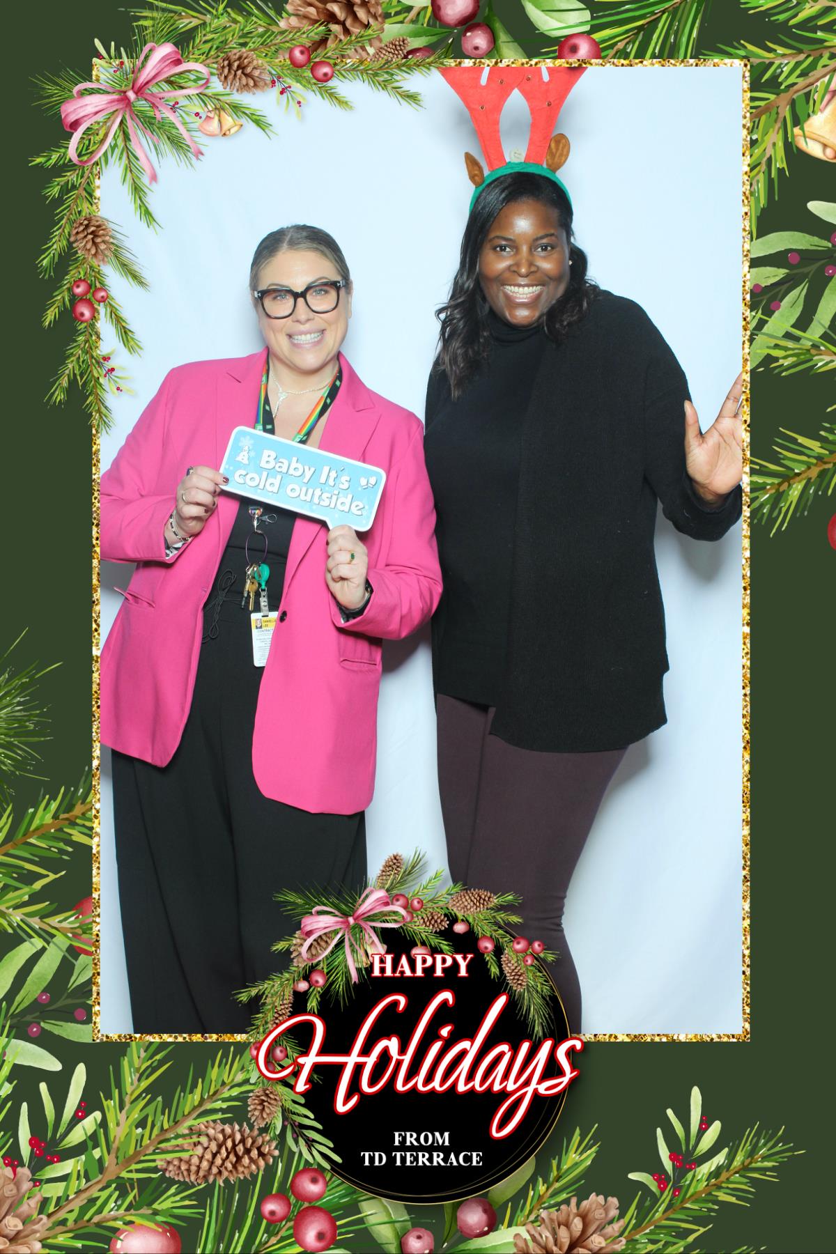 TD Bank Holiday Party | View more photos from the event at gallery.myselfiemirror.ca/u/romanmyselfiemirrorca/TD-Bank-Holiday-Party