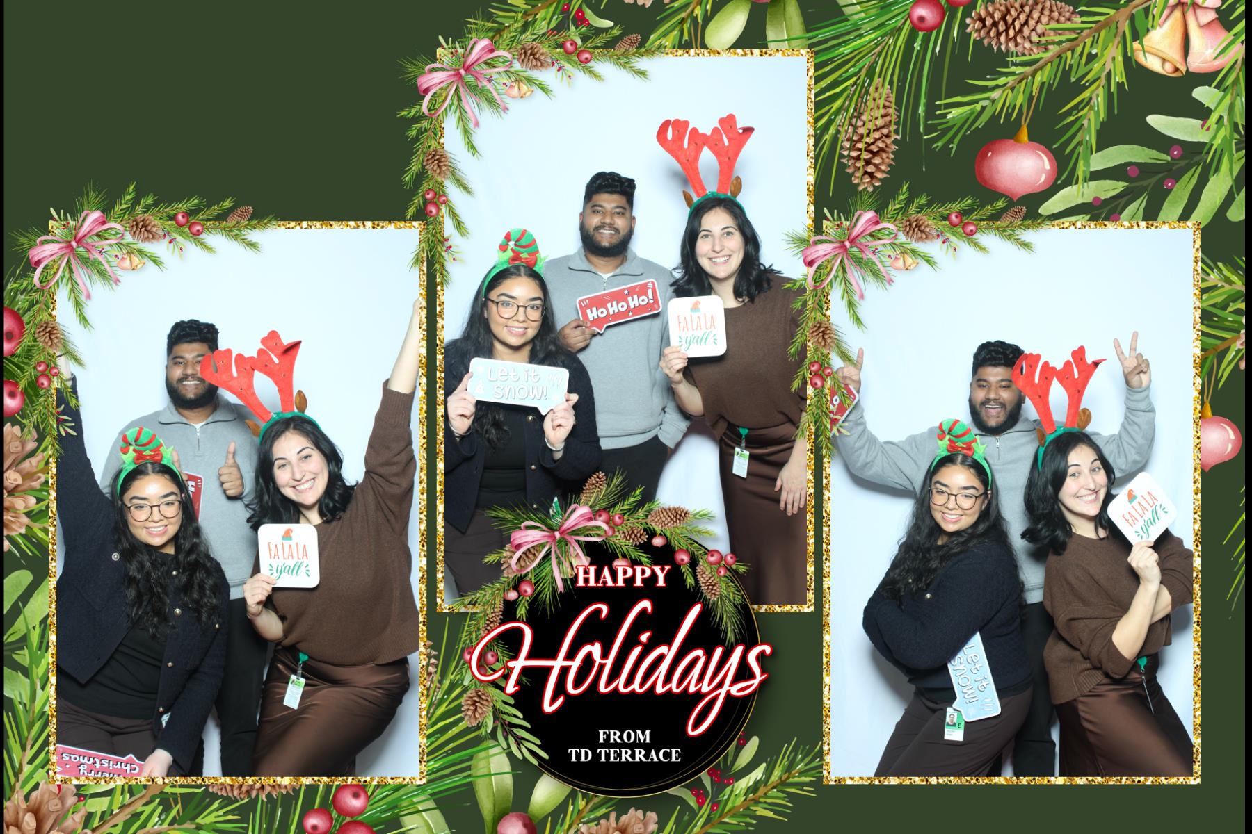 TD Bank Holiday Party | View more photos from the event at gallery.myselfiemirror.ca/u/romanmyselfiemirrorca/TD-Bank-Holiday-Party