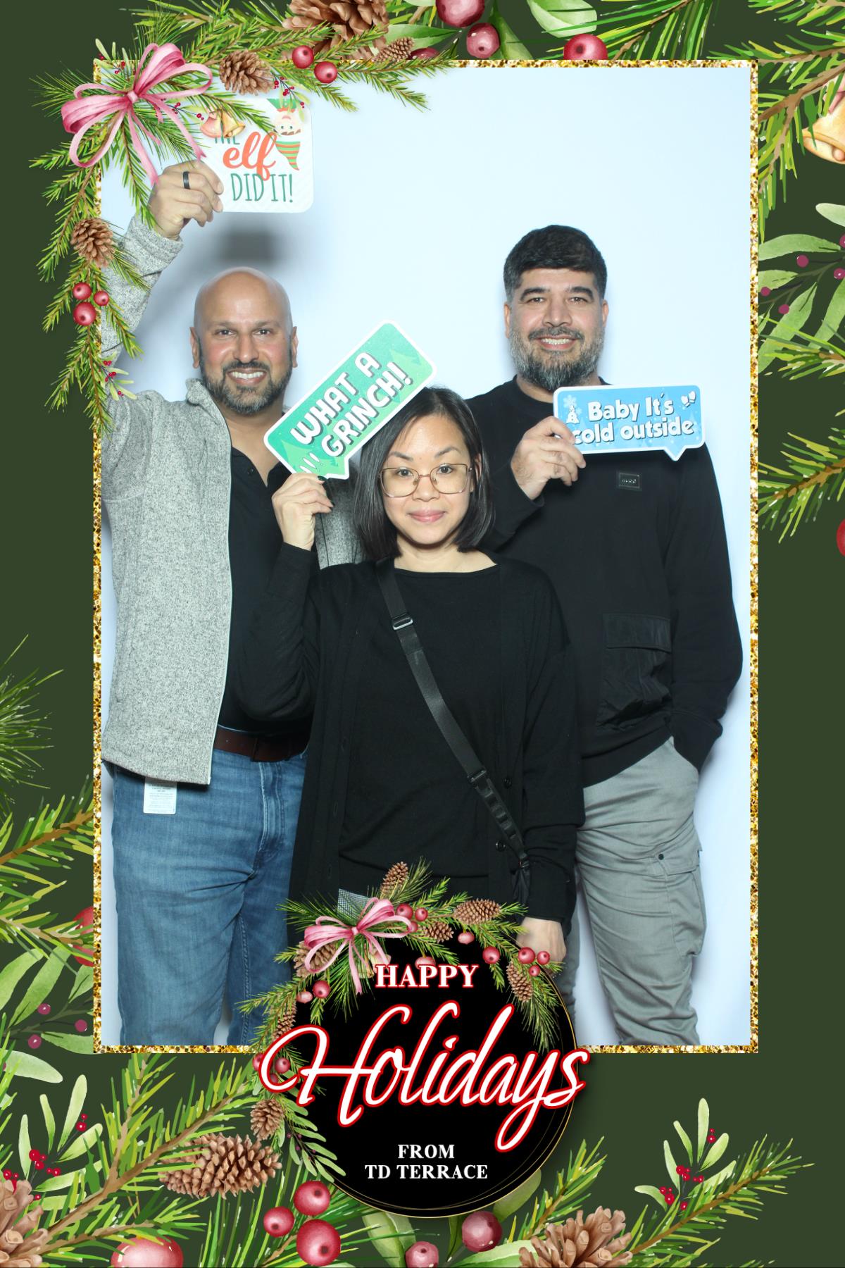 TD Bank Holiday Party | View more photos from the event at gallery.myselfiemirror.ca/u/romanmyselfiemirrorca/TD-Bank-Holiday-Party