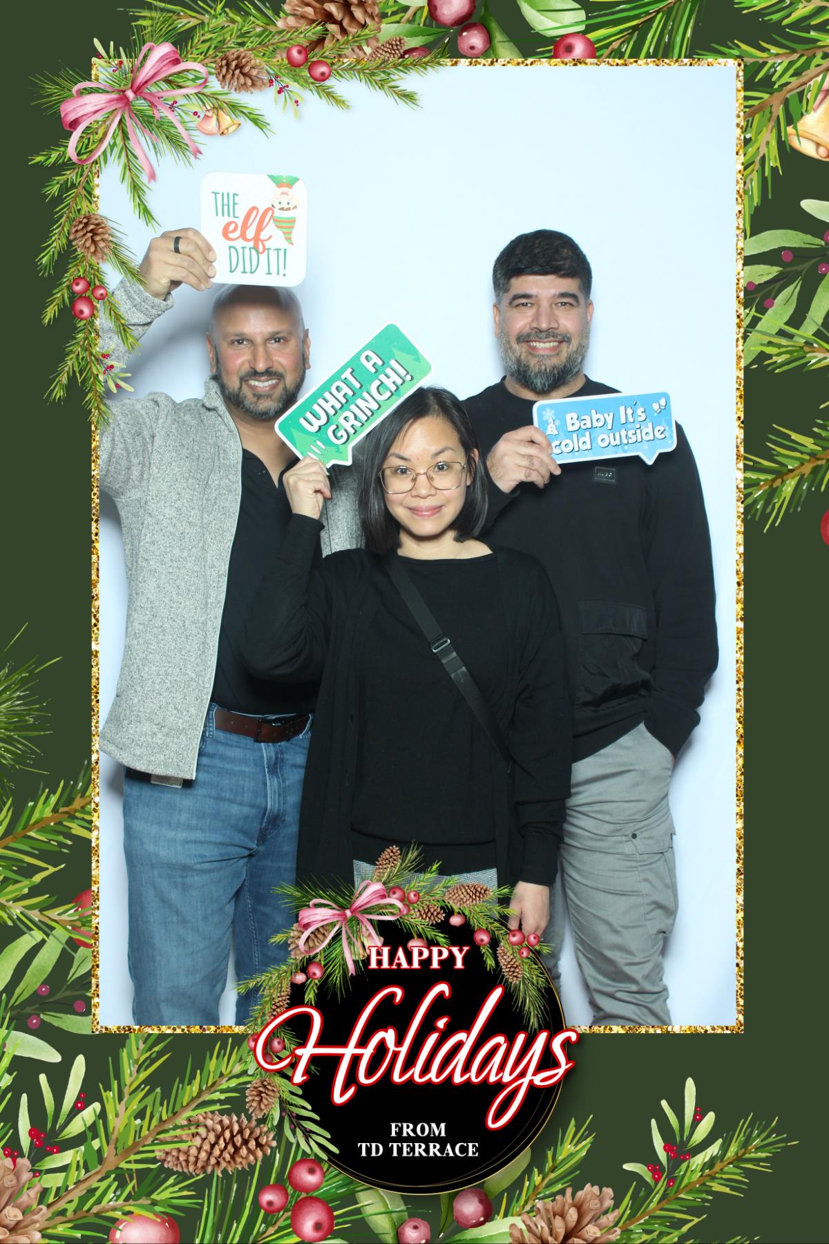 TD Bank Holiday Party | View more photos from the event at gallery.myselfiemirror.ca/u/romanmyselfiemirrorca/TD-Bank-Holiday-Party