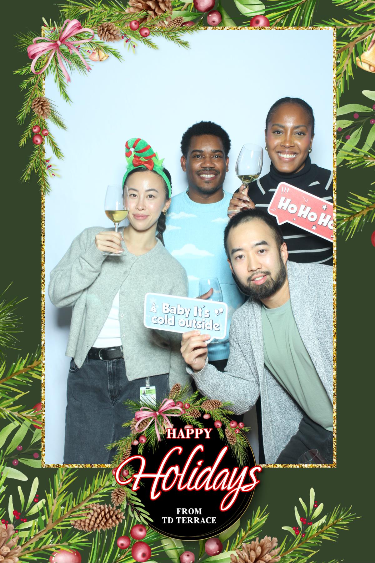 TD Bank Holiday Party | View more photos from the event at gallery.myselfiemirror.ca/u/romanmyselfiemirrorca/TD-Bank-Holiday-Party