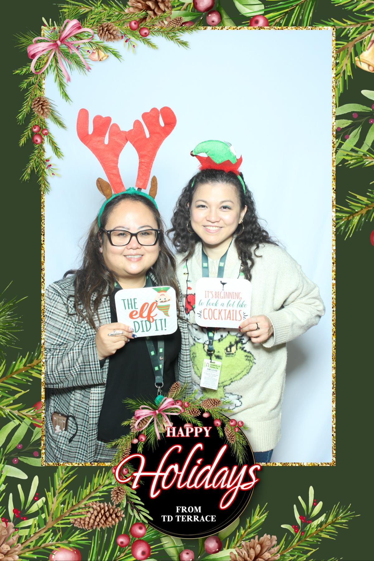 TD Bank Holiday Party | View more photos from the event at gallery.myselfiemirror.ca/u/romanmyselfiemirrorca/TD-Bank-Holiday-Party