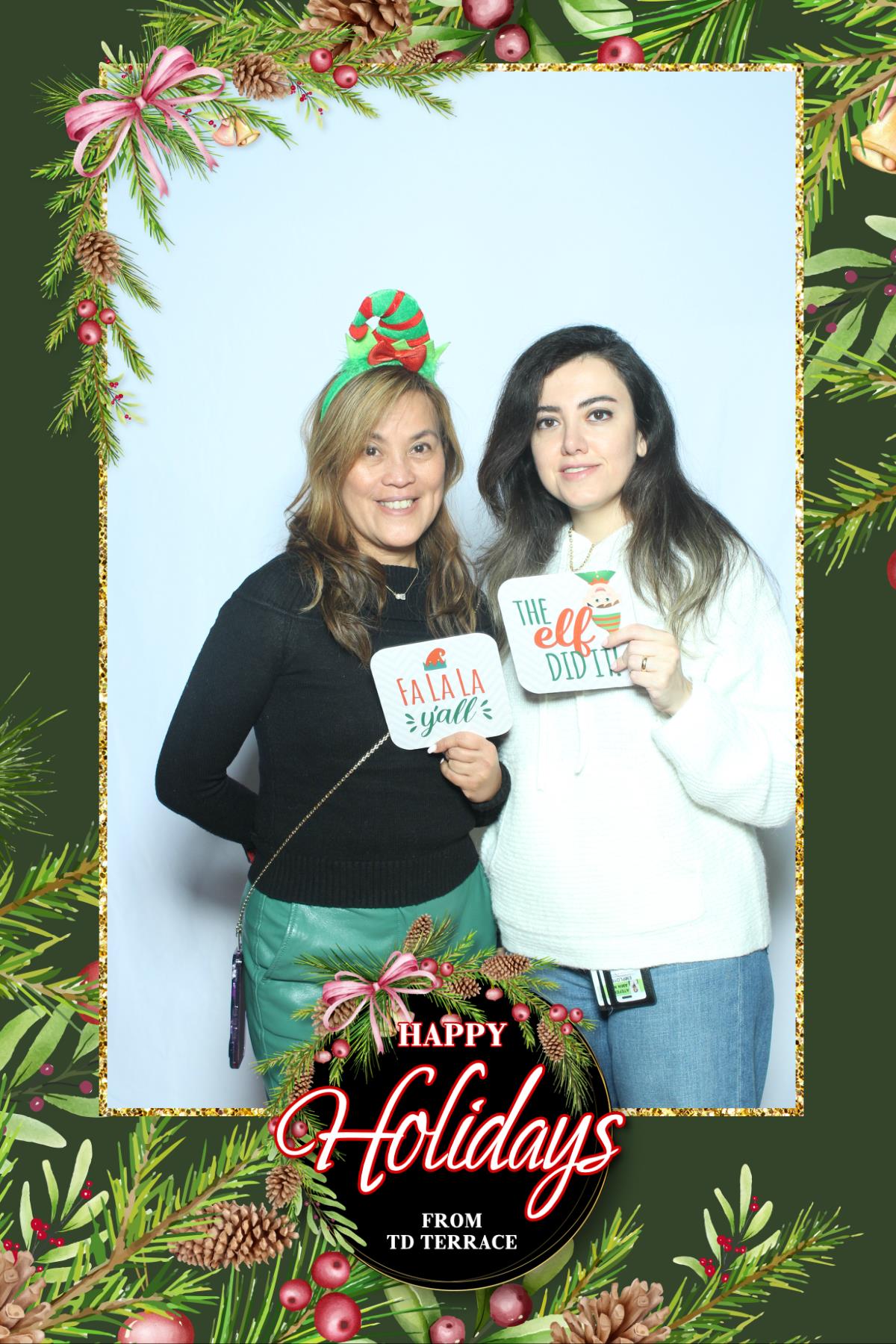 TD Bank Holiday Party | View more photos from the event at gallery.myselfiemirror.ca/u/romanmyselfiemirrorca/TD-Bank-Holiday-Party