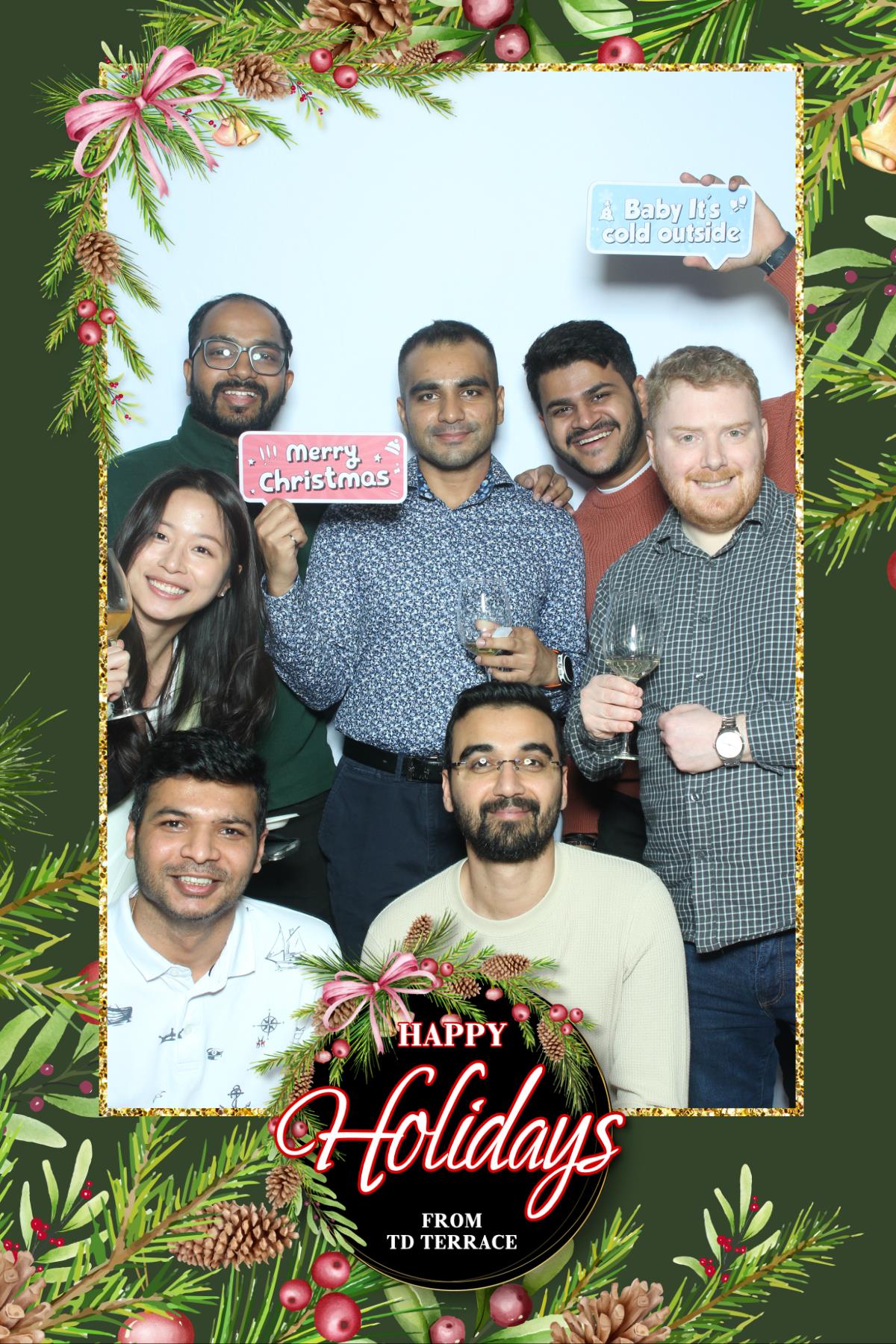 TD Bank Holiday Party | View more photos from the event at gallery.myselfiemirror.ca/u/romanmyselfiemirrorca/TD-Bank-Holiday-Party