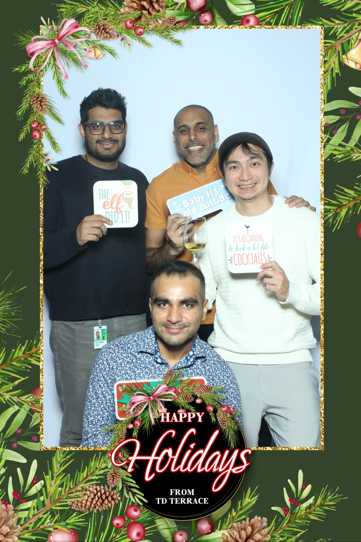 TD Bank Holiday Party | View more photos from the event at gallery.myselfiemirror.ca/u/romanmyselfiemirrorca/TD-Bank-Holiday-Party