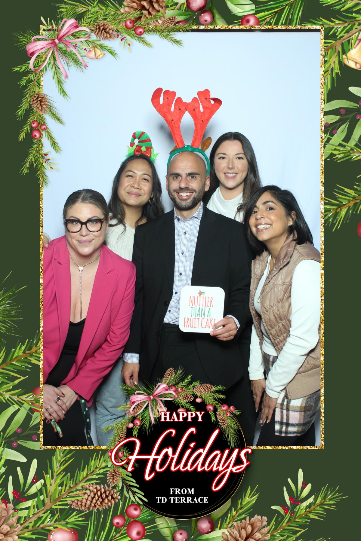 TD Bank Holiday Party | View more photos from the event at gallery.myselfiemirror.ca/u/romanmyselfiemirrorca/TD-Bank-Holiday-Party