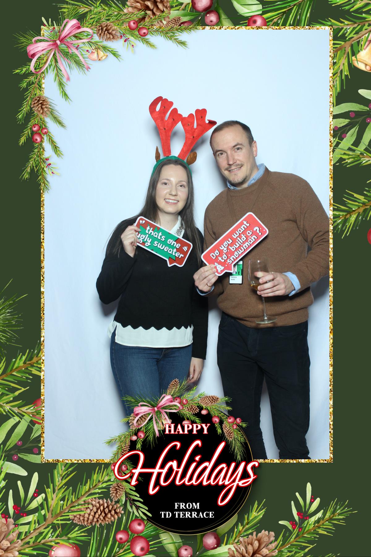 TD Bank Holiday Party | View more photos from the event at gallery.myselfiemirror.ca/u/romanmyselfiemirrorca/TD-Bank-Holiday-Party