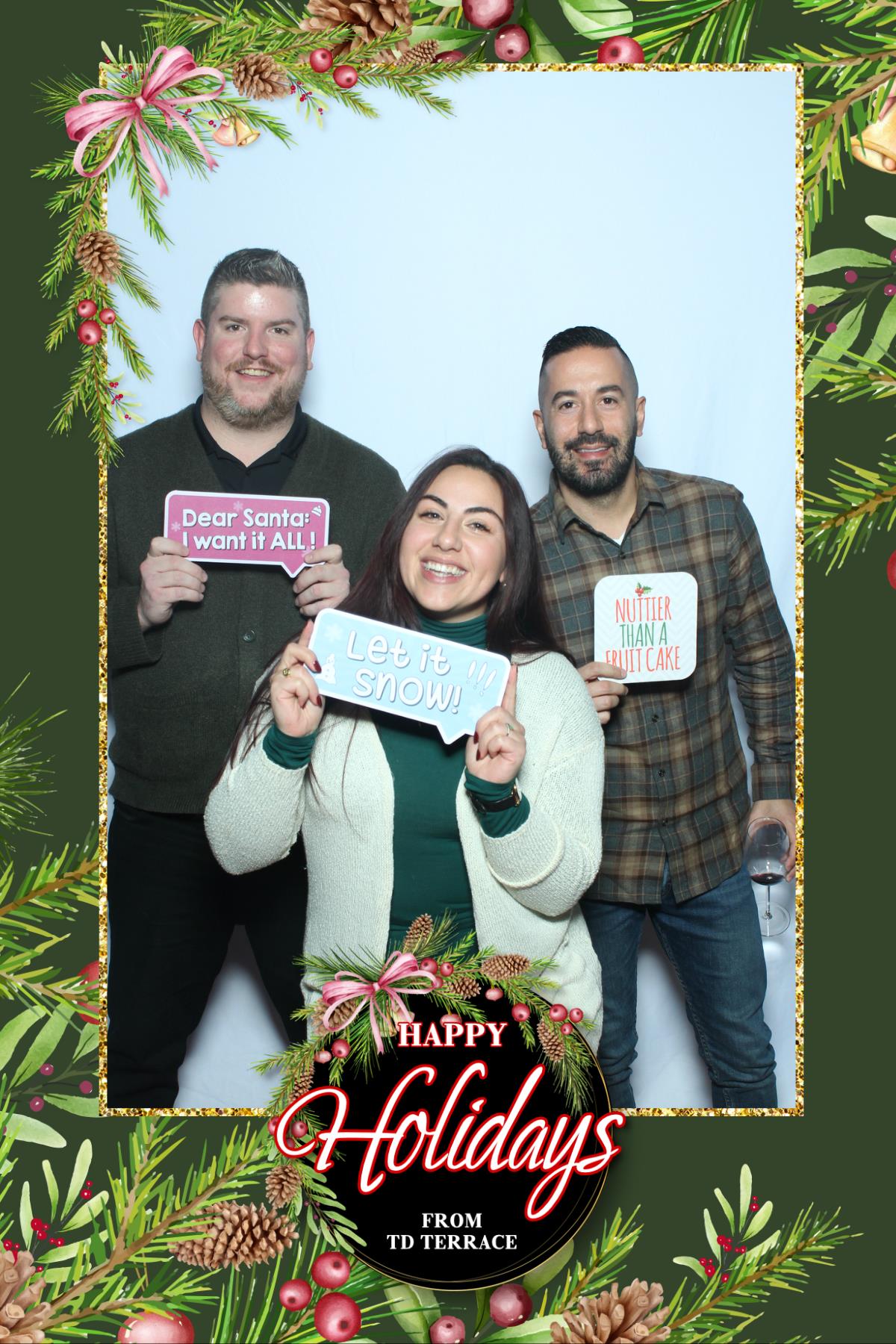 TD Bank Holiday Party | View more photos from the event at gallery.myselfiemirror.ca/u/romanmyselfiemirrorca/TD-Bank-Holiday-Party