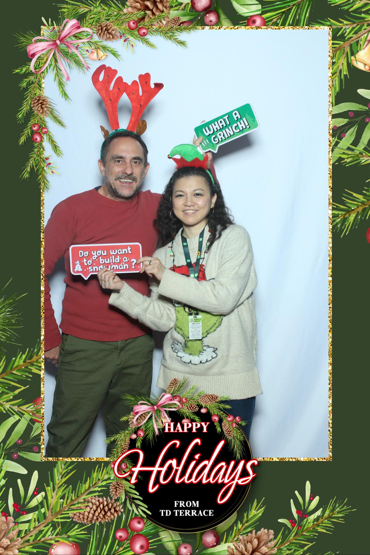 TD Bank Holiday Party | View more photos from the event at gallery.myselfiemirror.ca/u/romanmyselfiemirrorca/TD-Bank-Holiday-Party