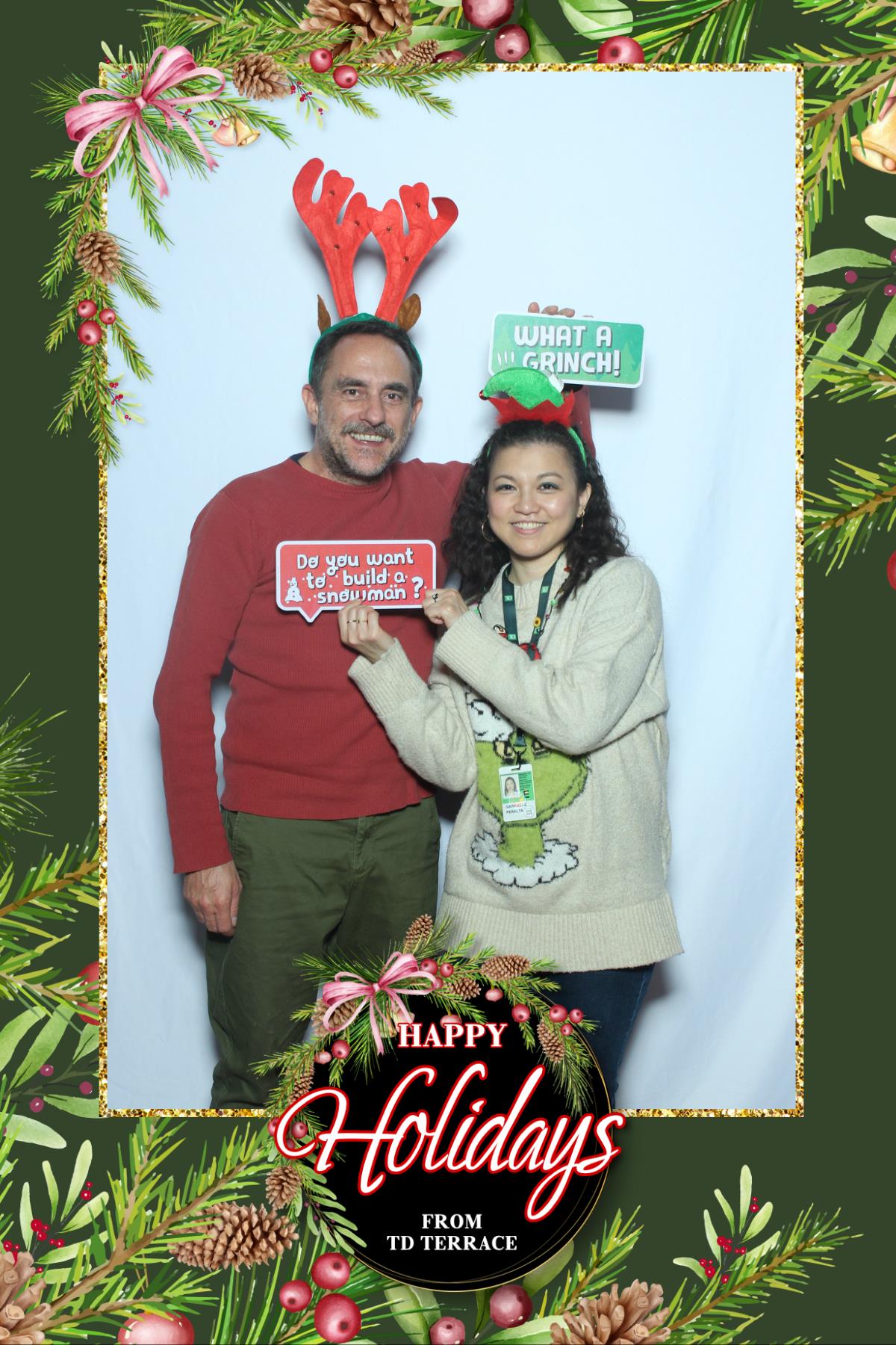 TD Bank Holiday Party | View more photos from the event at gallery.myselfiemirror.ca/u/romanmyselfiemirrorca/TD-Bank-Holiday-Party