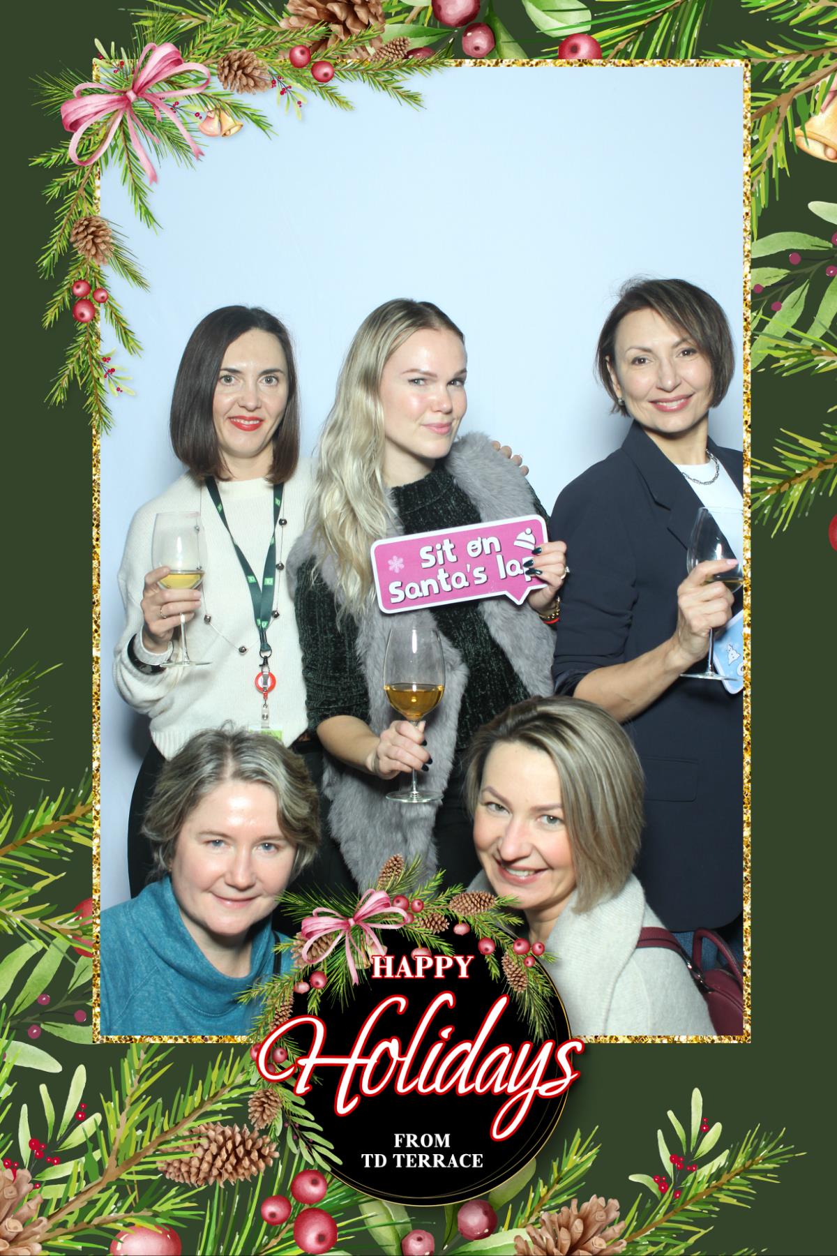 TD Bank Holiday Party | View more photos from the event at gallery.myselfiemirror.ca/u/romanmyselfiemirrorca/TD-Bank-Holiday-Party