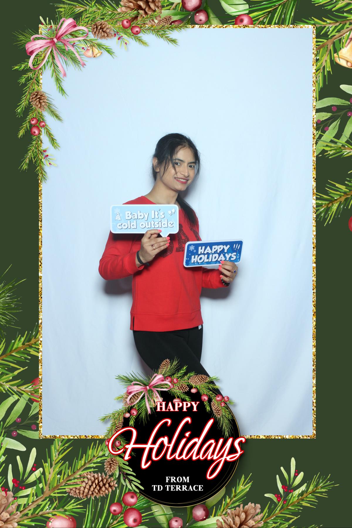 TD Bank Holiday Party | View more photos from the event at gallery.myselfiemirror.ca/u/romanmyselfiemirrorca/TD-Bank-Holiday-Party