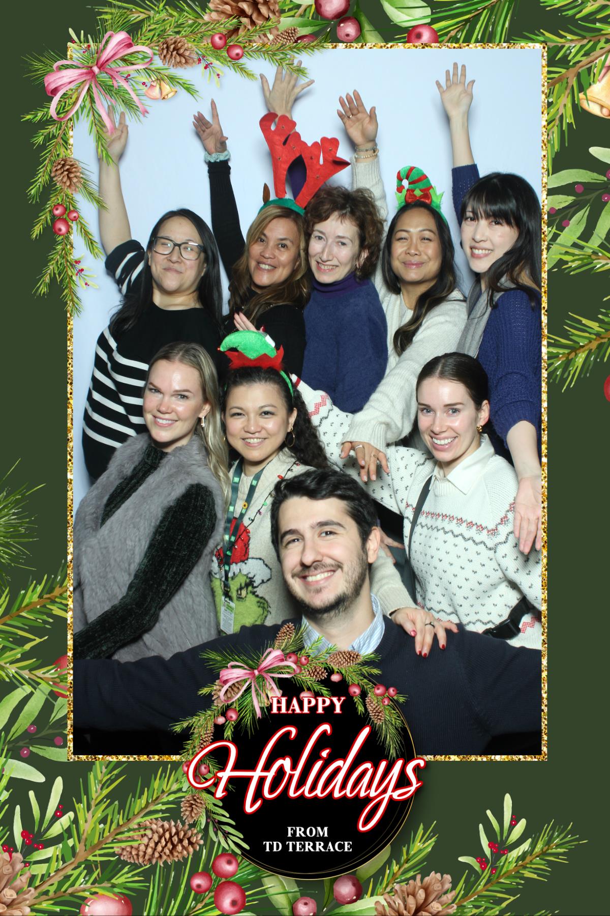 TD Bank Holiday Party | View more photos from the event at gallery.myselfiemirror.ca/u/romanmyselfiemirrorca/TD-Bank-Holiday-Party