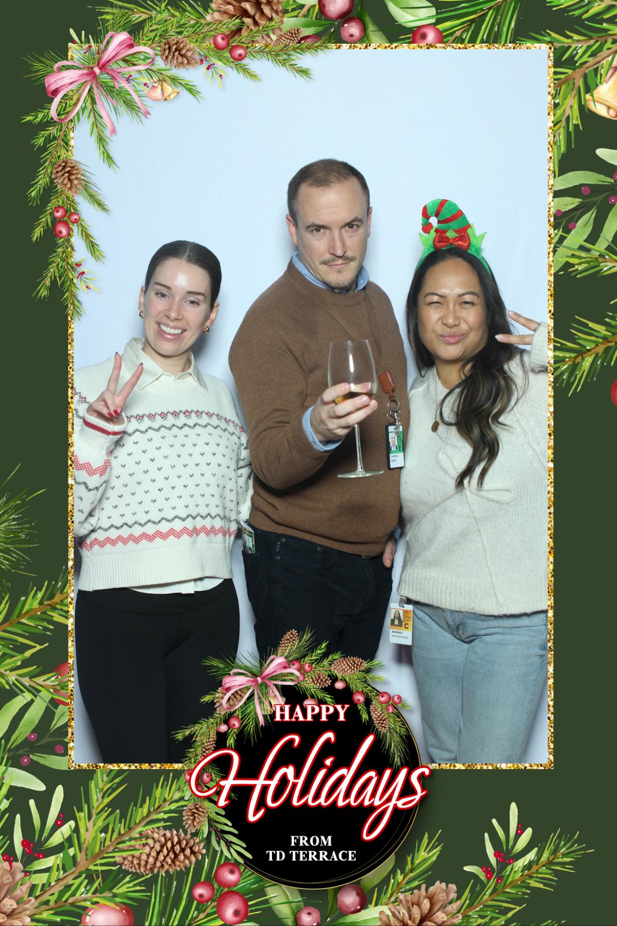 TD Bank Holiday Party | View more photos from the event at gallery.myselfiemirror.ca/u/romanmyselfiemirrorca/TD-Bank-Holiday-Party