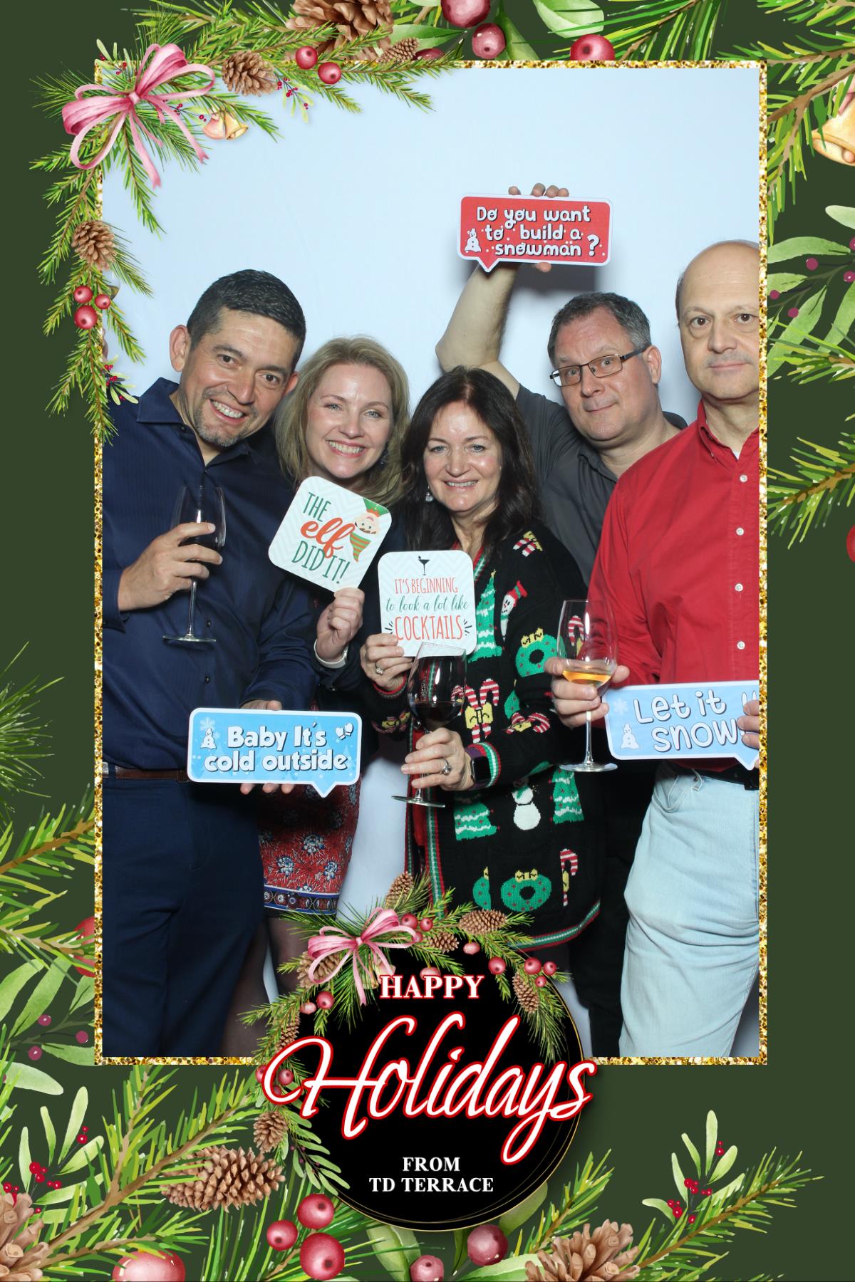 TD Bank Holiday Party | View more photos from the event at gallery.myselfiemirror.ca/u/romanmyselfiemirrorca/TD-Bank-Holiday-Party