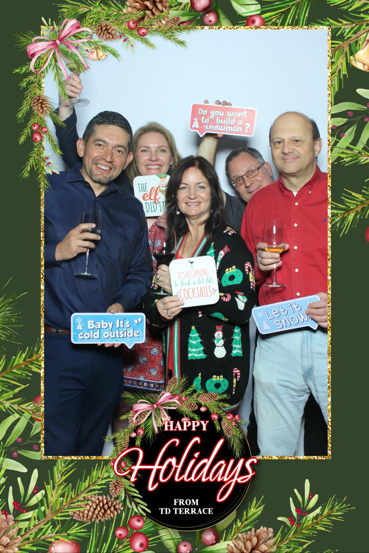 TD Bank Holiday Party | View more photos from the event at gallery.myselfiemirror.ca/u/romanmyselfiemirrorca/TD-Bank-Holiday-Party