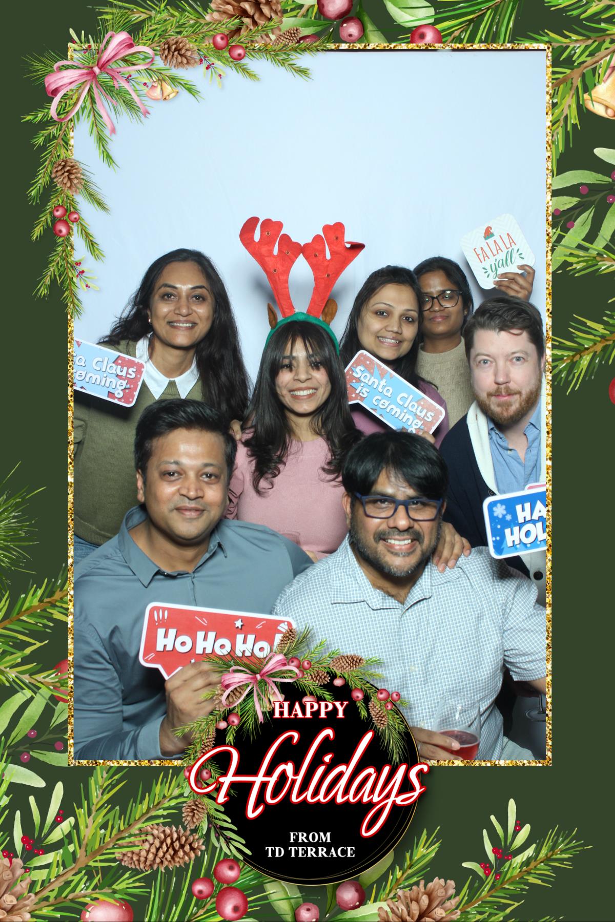 TD Bank Holiday Party | View more photos from the event at gallery.myselfiemirror.ca/u/romanmyselfiemirrorca/TD-Bank-Holiday-Party