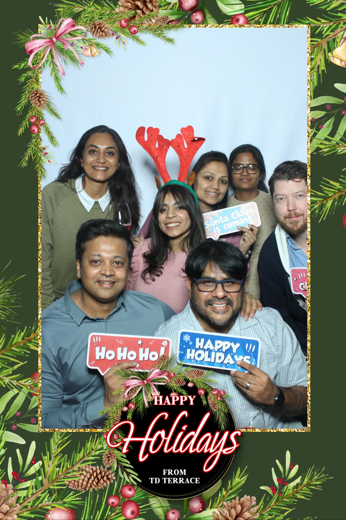 TD Bank Holiday Party | View more photos from the event at gallery.myselfiemirror.ca/u/romanmyselfiemirrorca/TD-Bank-Holiday-Party