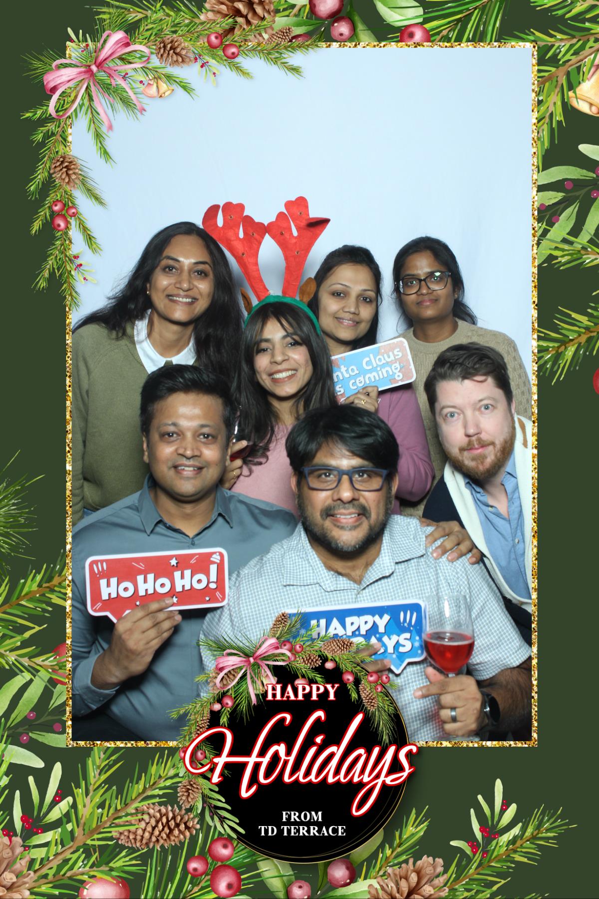 TD Bank Holiday Party | View more photos from the event at gallery.myselfiemirror.ca/u/romanmyselfiemirrorca/TD-Bank-Holiday-Party