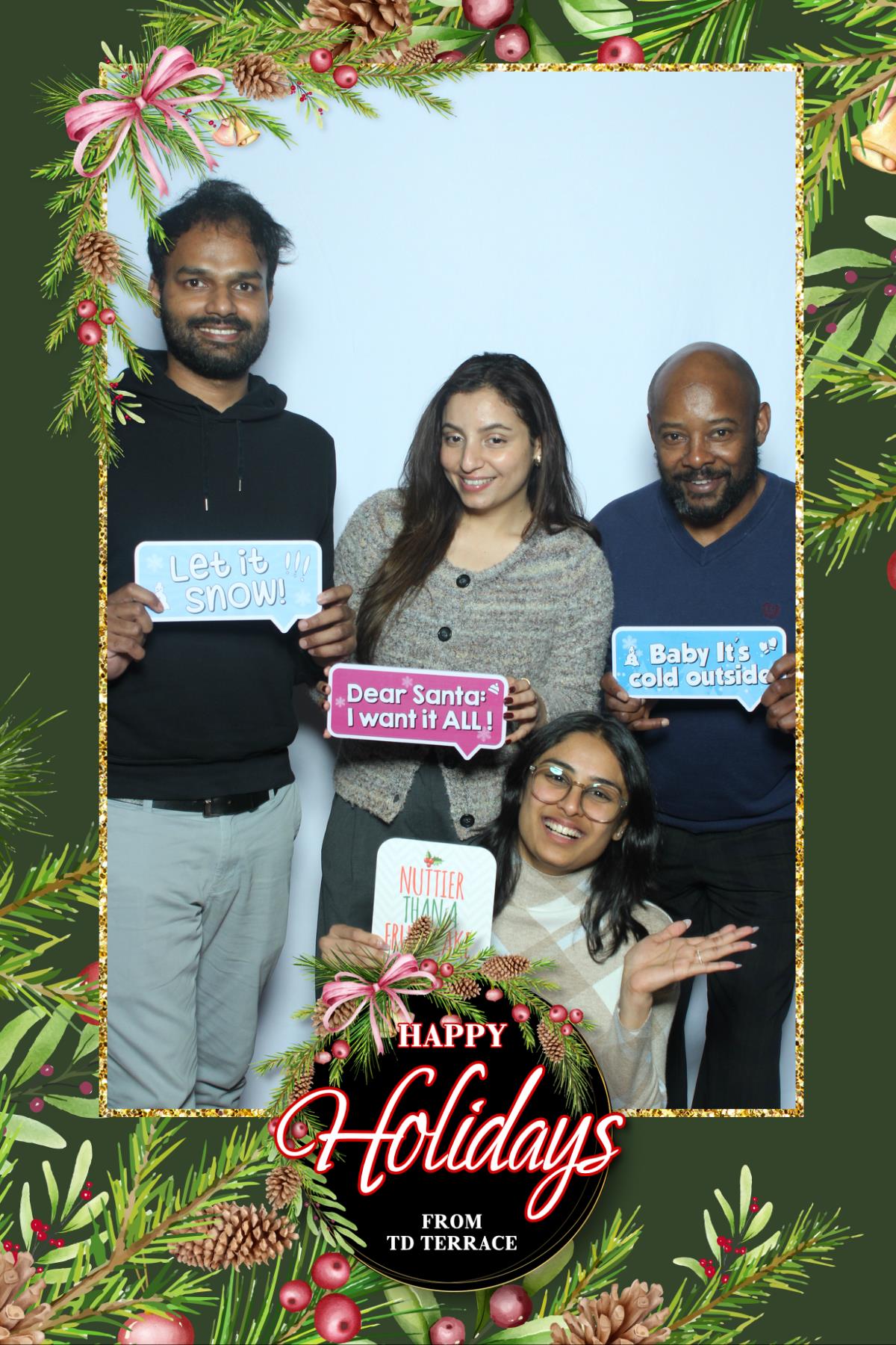 TD Bank Holiday Party | View more photos from the event at gallery.myselfiemirror.ca/u/romanmyselfiemirrorca/TD-Bank-Holiday-Party