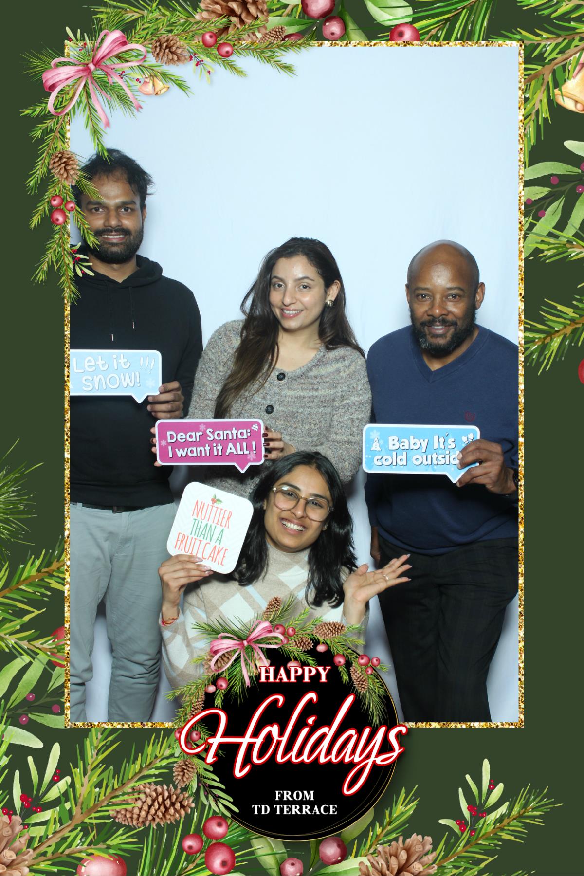 TD Bank Holiday Party | View more photos from the event at gallery.myselfiemirror.ca/u/romanmyselfiemirrorca/TD-Bank-Holiday-Party