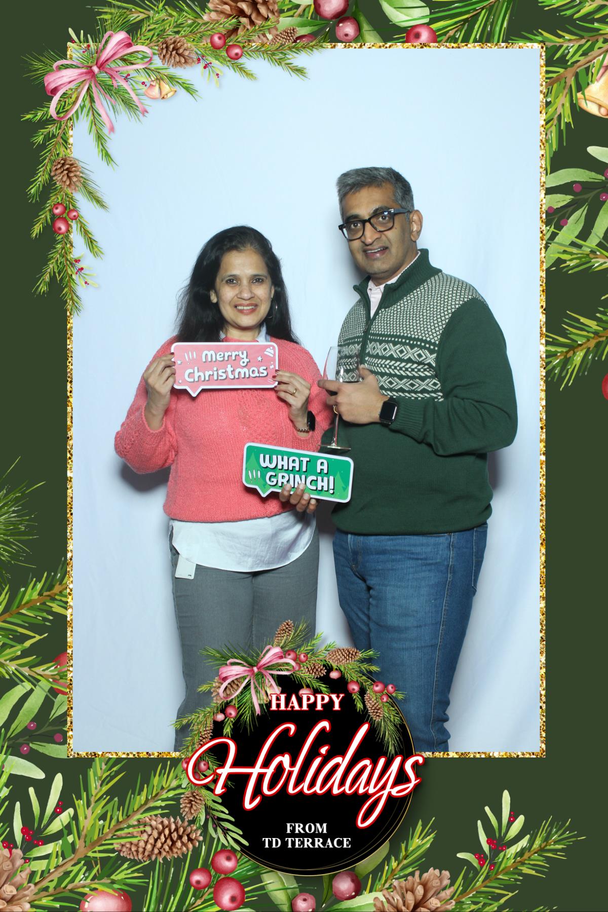 TD Bank Holiday Party | View more photos from the event at gallery.myselfiemirror.ca/u/romanmyselfiemirrorca/TD-Bank-Holiday-Party