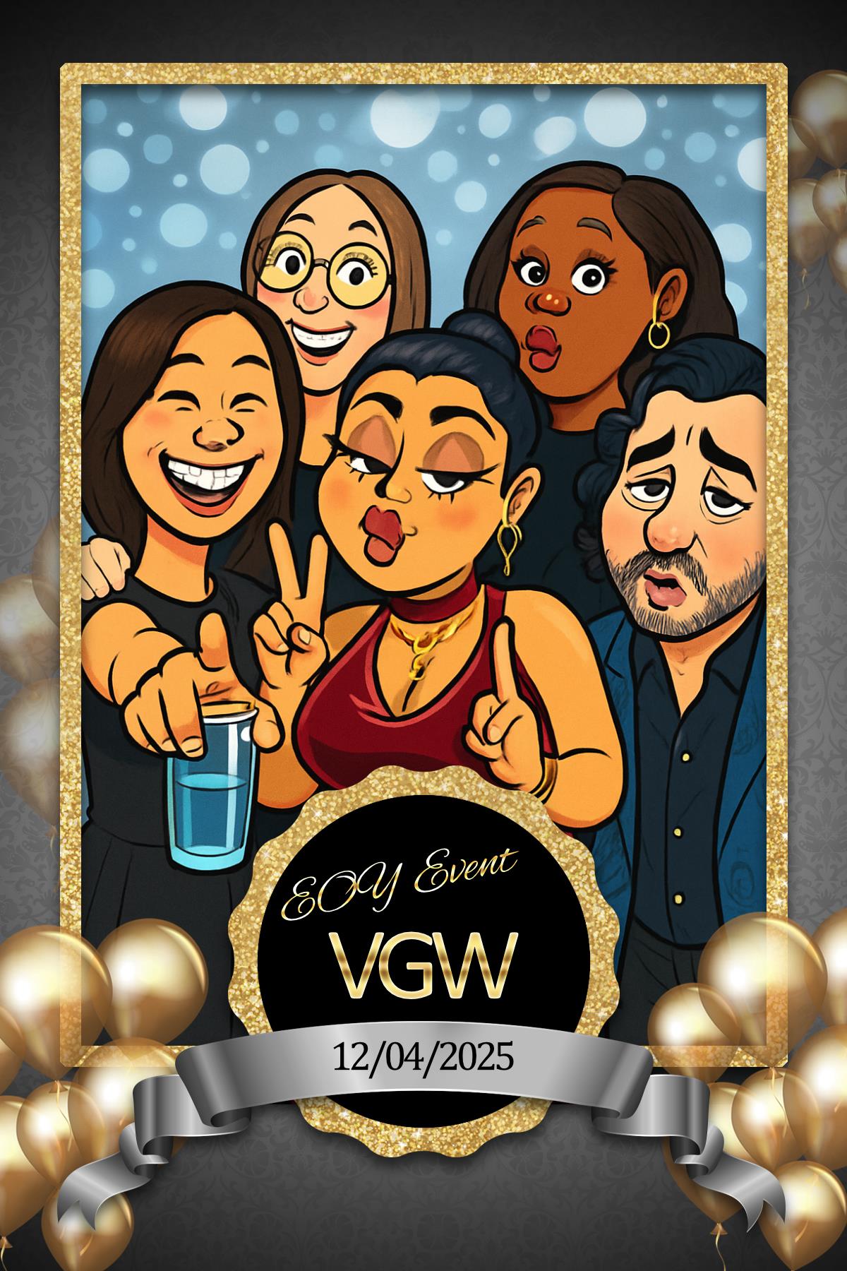 VGW End of Year Party | View more photos from the event at gallery.myselfiemirror.ca/u/romanmyselfiemirrorca/VGW-End-of-Year-Party-0