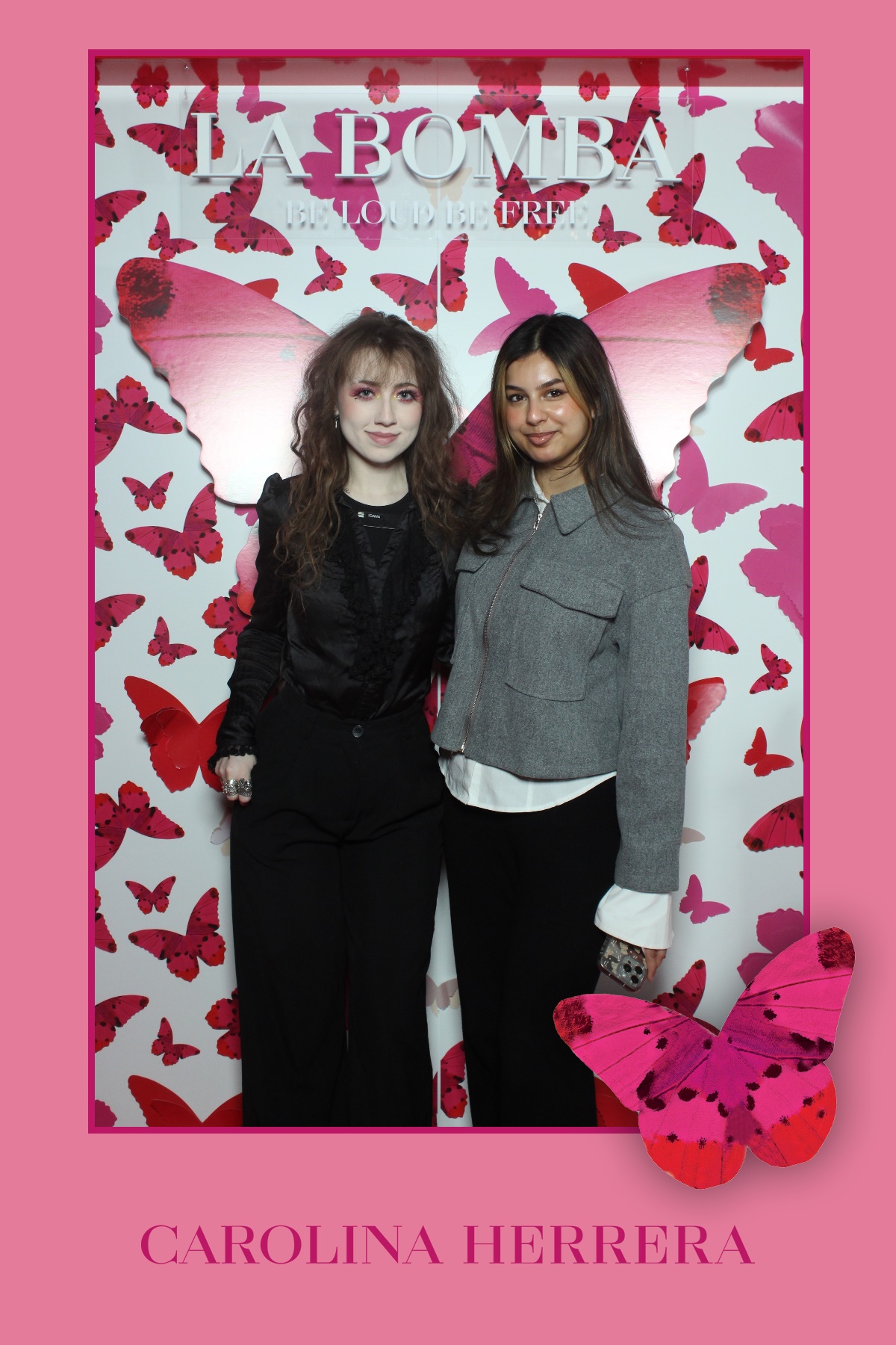 La Bomba by Carolina Herrera | View more photos from the event at gallery.myselfiemirror.ca/u/romanmyselfiemirrorca/La-Bomba-by-Carolina-Herrera