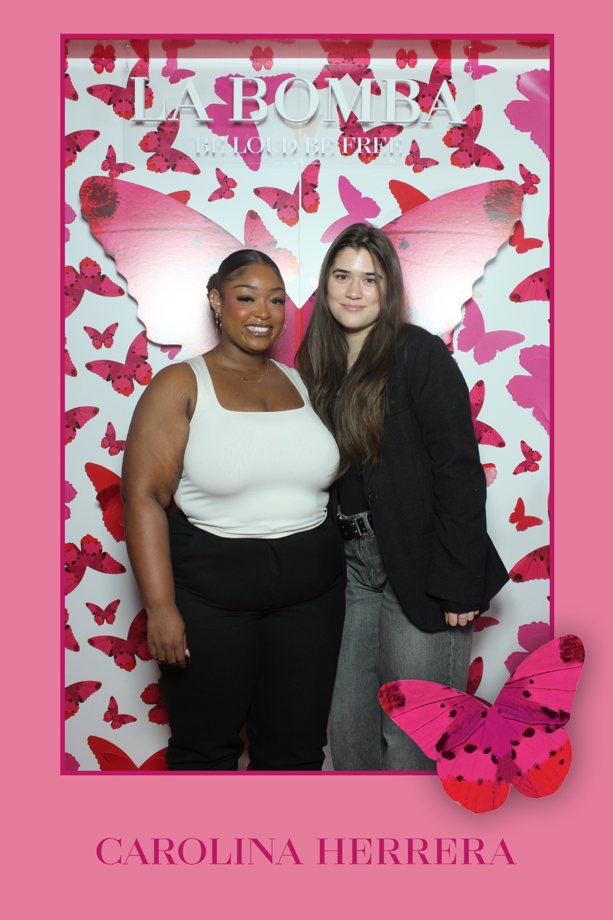 La Bomba by Carolina Herrera | View more photos from the event at gallery.myselfiemirror.ca/u/romanmyselfiemirrorca/La-Bomba-by-Carolina-Herrera