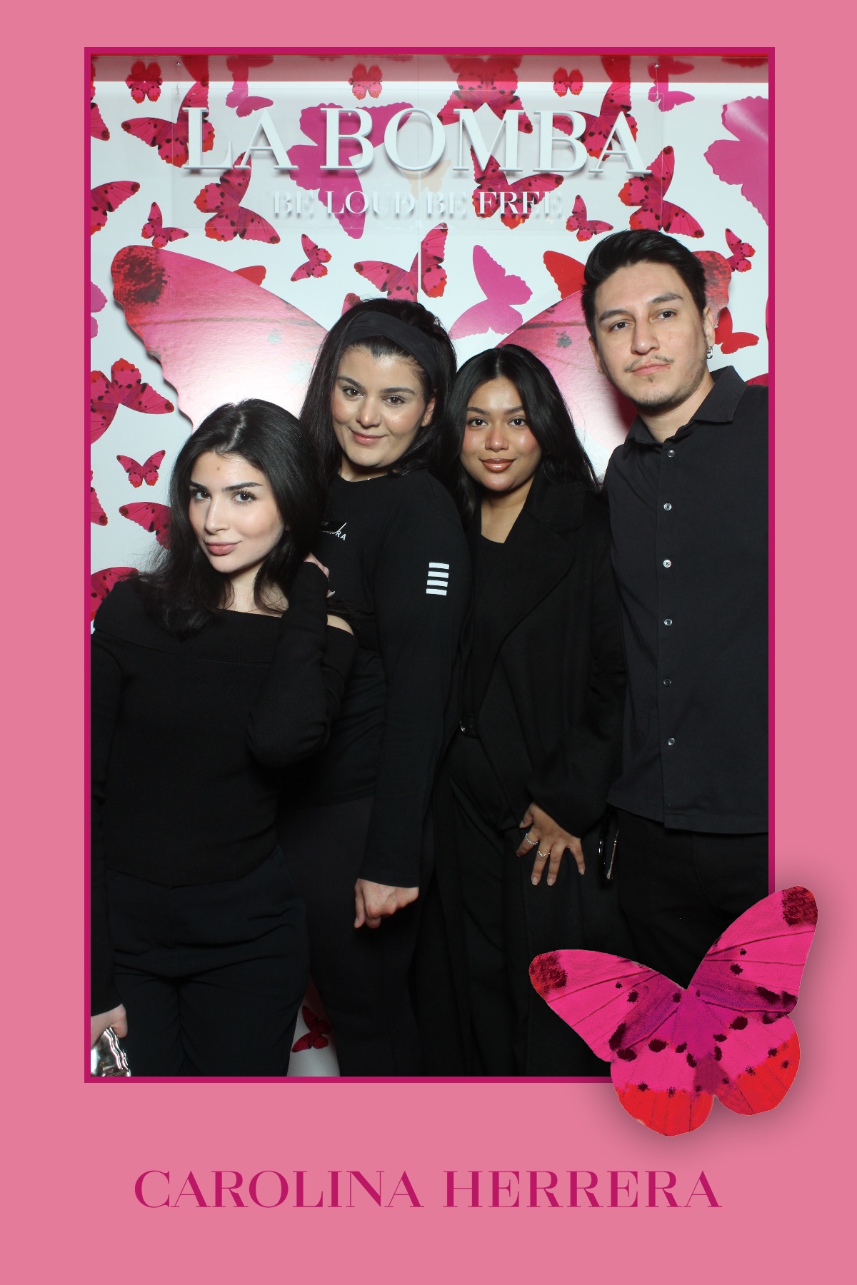 La Bomba by Carolina Herrera | View more photos from the event at gallery.myselfiemirror.ca/u/romanmyselfiemirrorca/La-Bomba-by-Carolina-Herrera