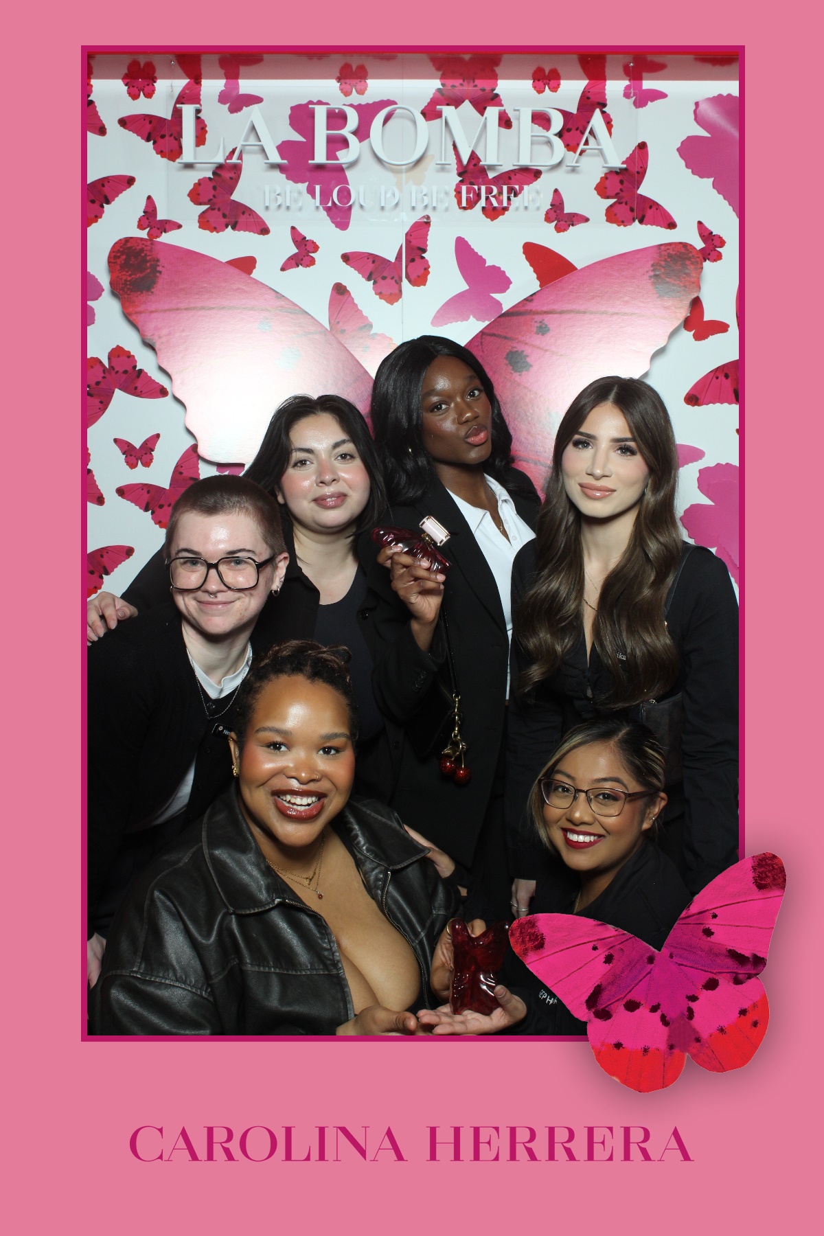 La Bomba by Carolina Herrera | View more photos from the event at gallery.myselfiemirror.ca/u/romanmyselfiemirrorca/La-Bomba-by-Carolina-Herrera