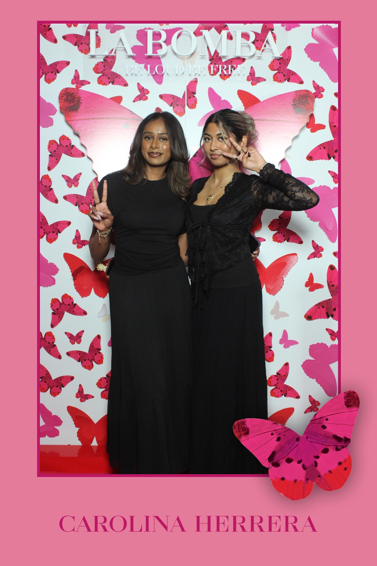 La Bomba by Carolina Herrera | View more photos from the event at gallery.myselfiemirror.ca/u/romanmyselfiemirrorca/La-Bomba-by-Carolina-Herrera