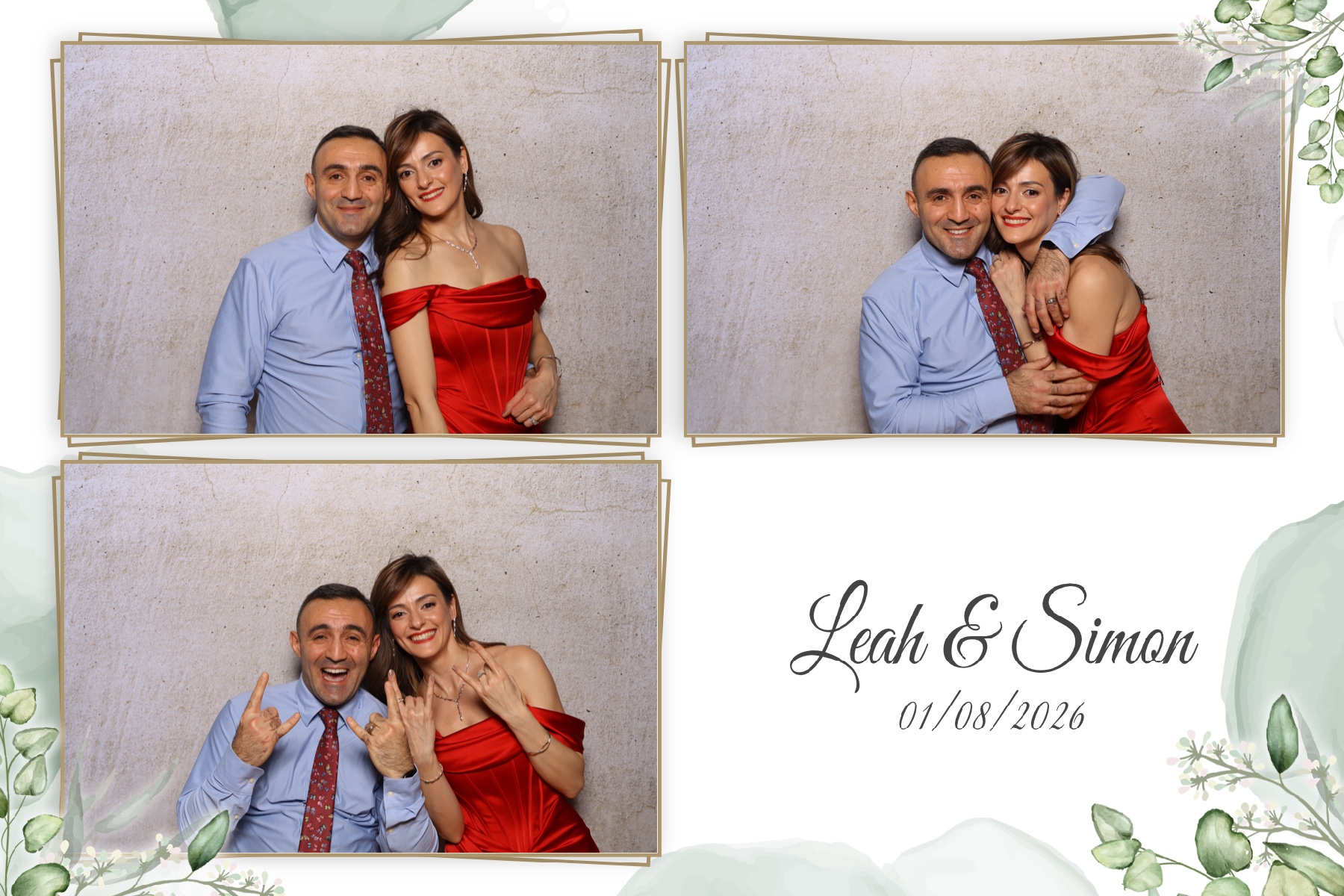 Leah & Simon  | View more photos from the event at gallery.myselfiemirror.ca/u/romanmyselfiemirrorca/Leah-Simon