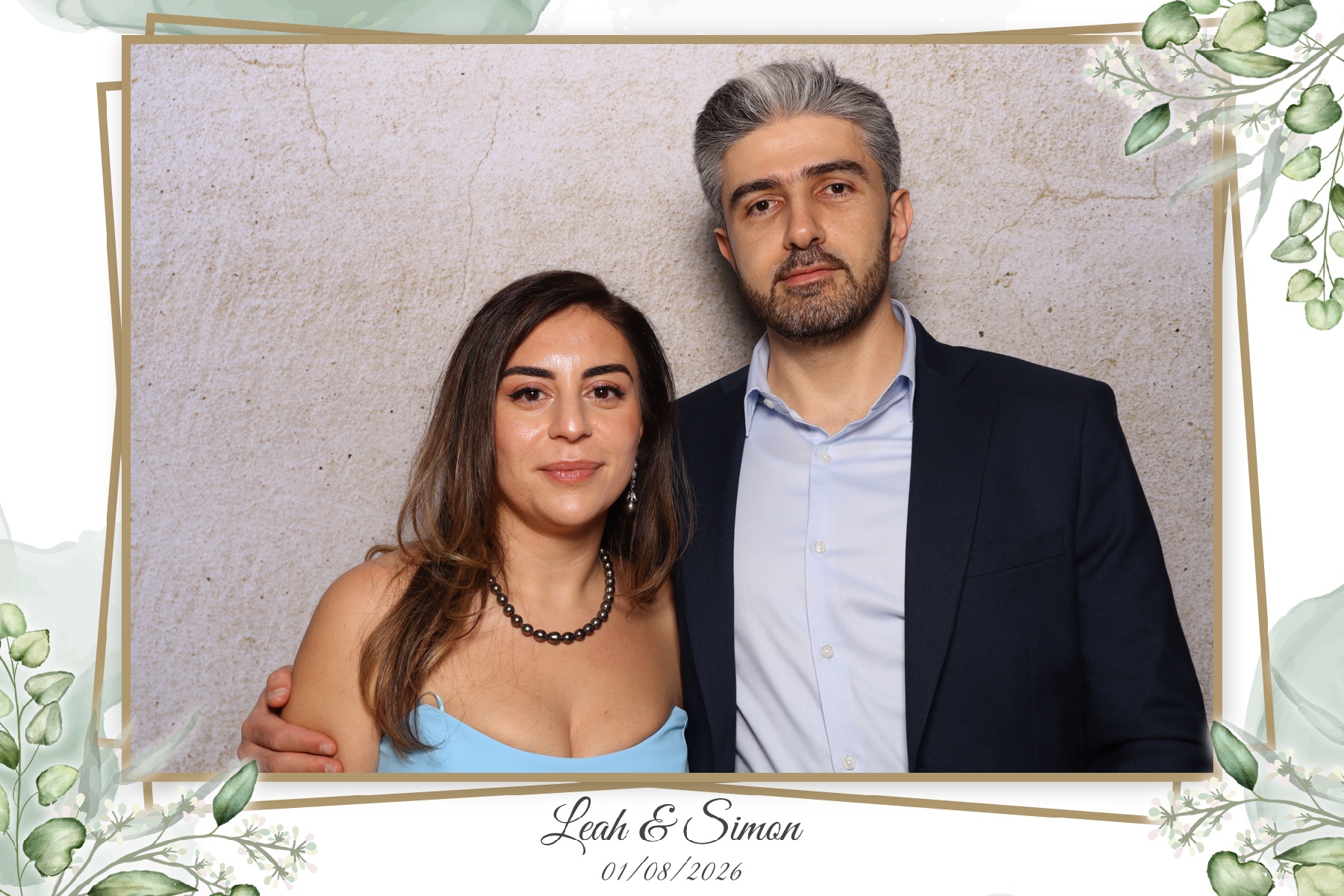 Leah & Simon  | View more photos from the event at gallery.myselfiemirror.ca/u/romanmyselfiemirrorca/Leah-Simon