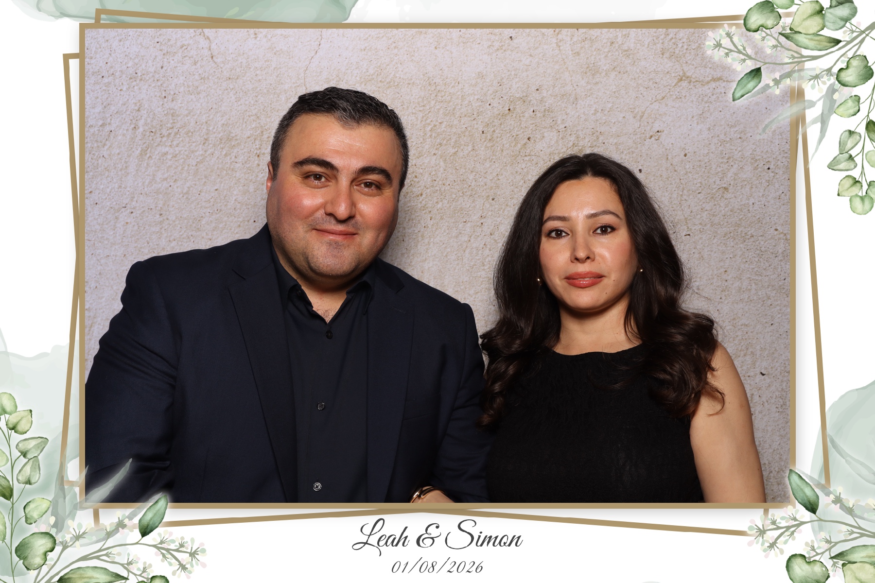 Leah & Simon  | View more photos from the event at gallery.myselfiemirror.ca/u/romanmyselfiemirrorca/Leah-Simon