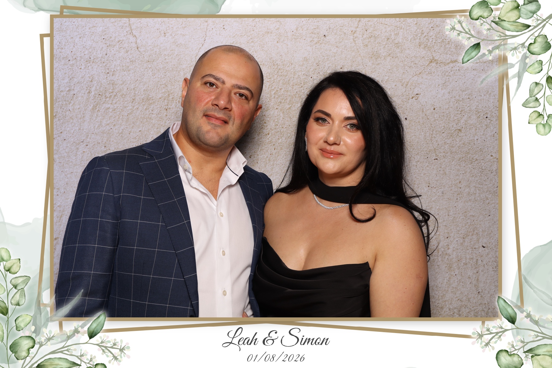 Leah & Simon  | View more photos from the event at gallery.myselfiemirror.ca/u/romanmyselfiemirrorca/Leah-Simon