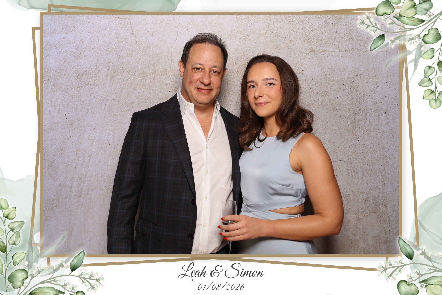 Leah & Simon  | View more photos from the event at gallery.myselfiemirror.ca/u/romanmyselfiemirrorca/Leah-Simon