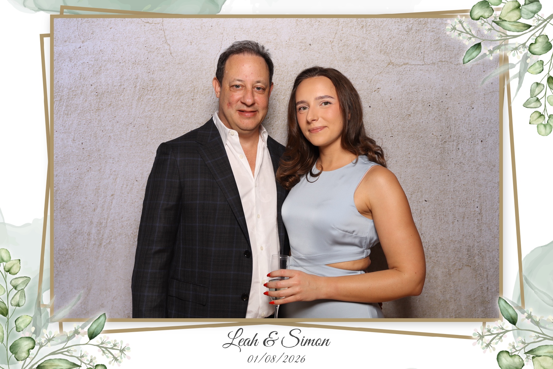 Leah & Simon  | View more photos from the event at gallery.myselfiemirror.ca/u/romanmyselfiemirrorca/Leah-Simon