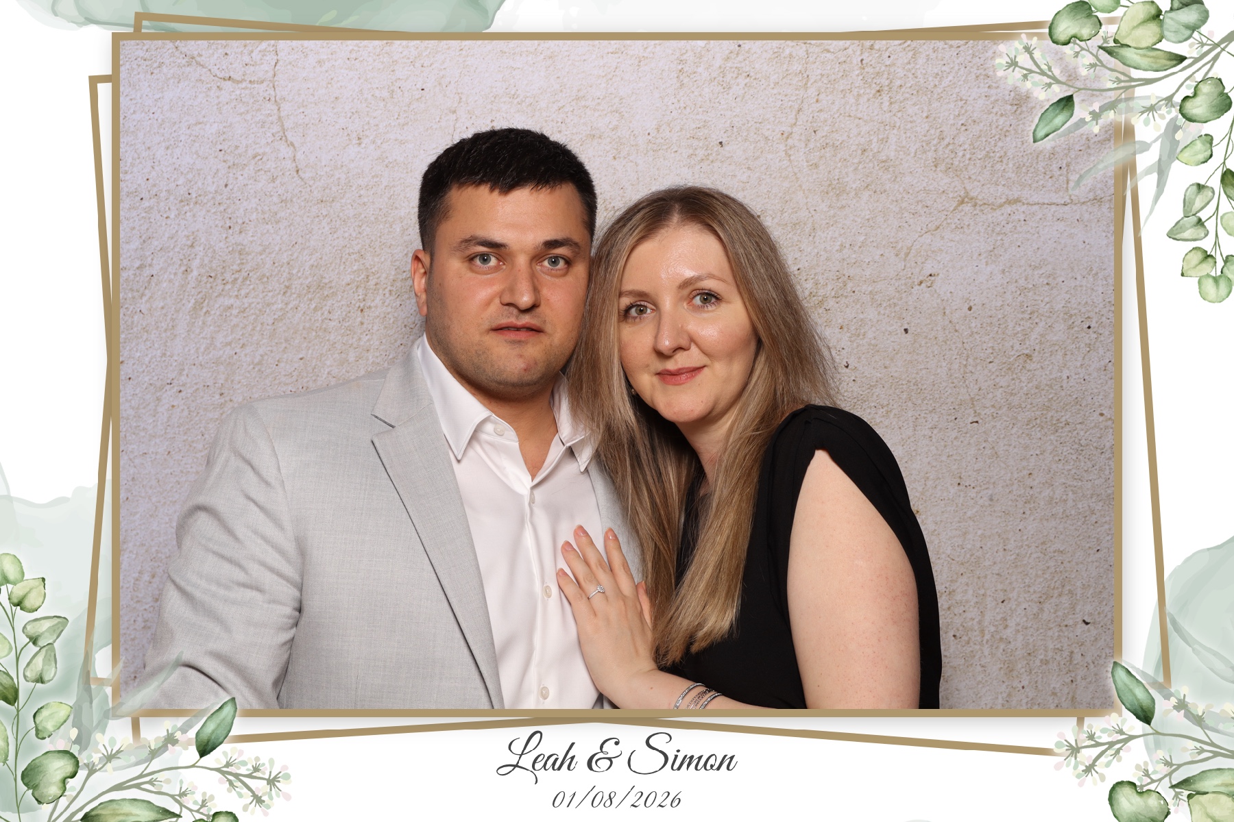 Leah & Simon  | View more photos from the event at gallery.myselfiemirror.ca/u/romanmyselfiemirrorca/Leah-Simon