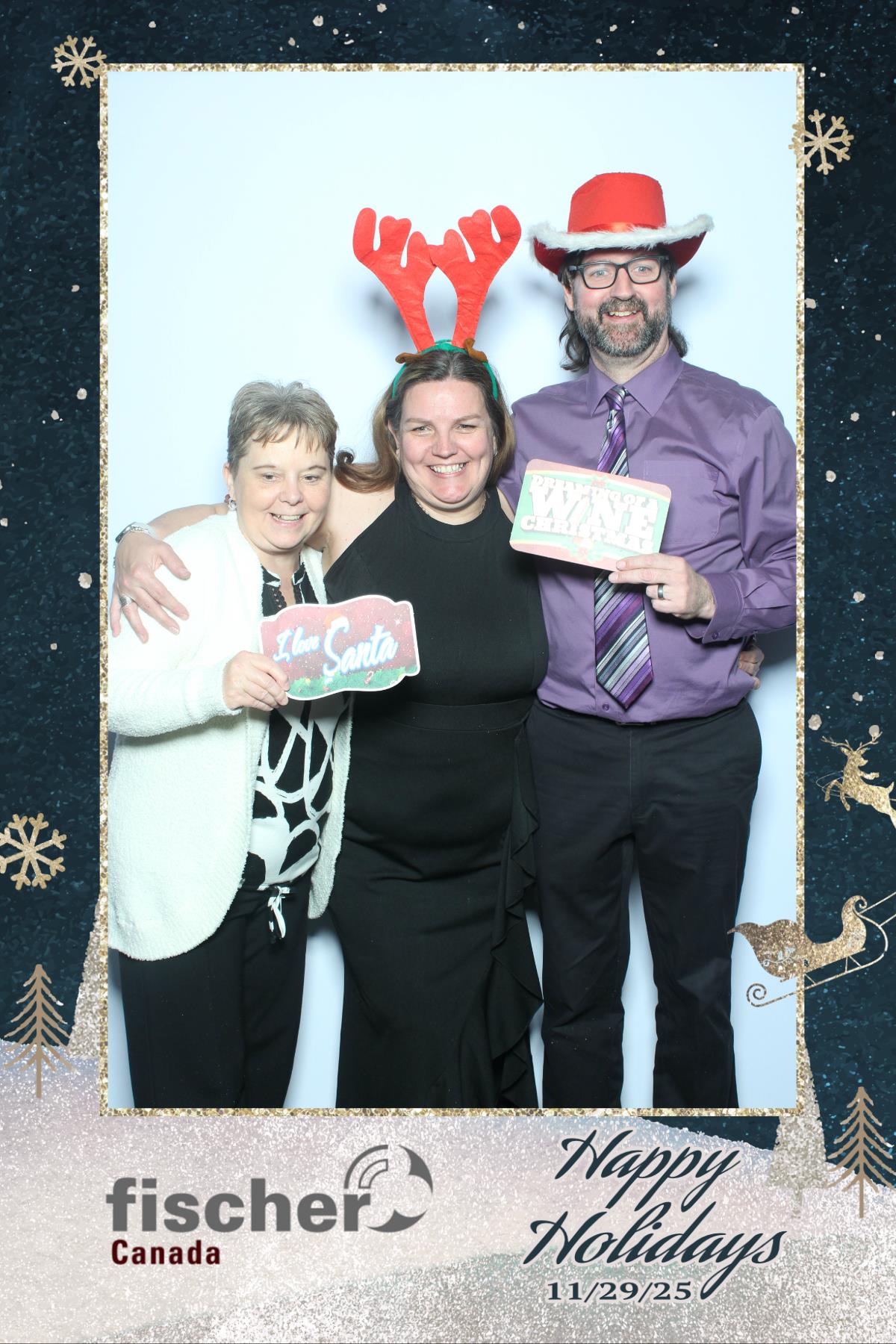 fischer Canada Holiday Party | View more photos from the event at gallery.myselfiemirror.ca/u/romanmyselfiemirrorca/fischer-Canada-Holiday-Party-0