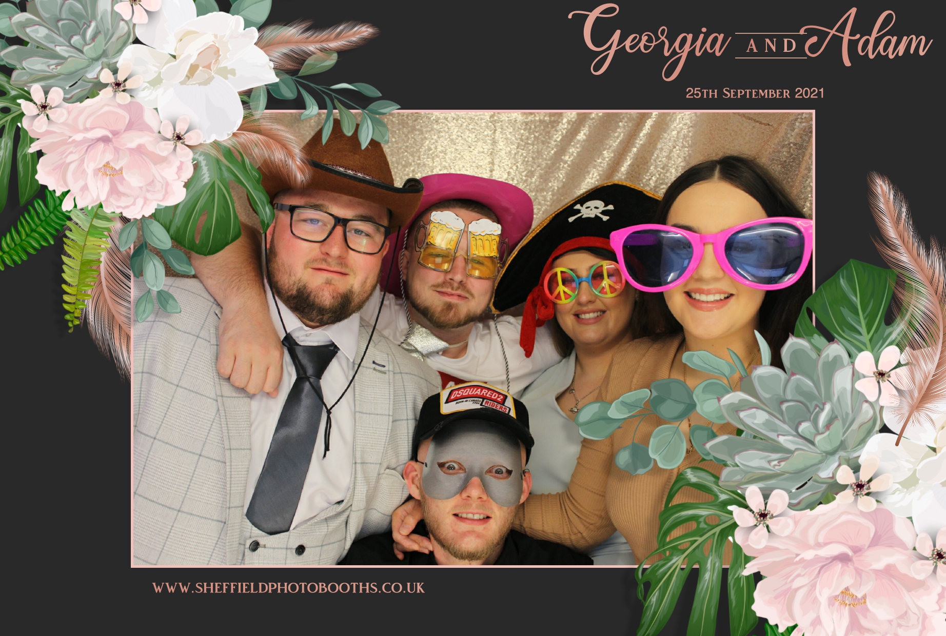 Georgia & Adam's Wedding | View more photos from the event at gallery.4frontevents.co.uk/u/sheffieldphotobooths/Georgia-Adams-Wedding