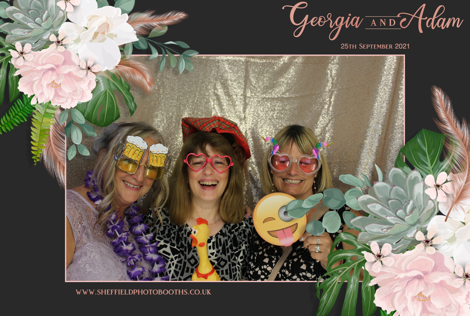 Georgia & Adam's Wedding | View more photos from the event at gallery.4frontevents.co.uk/u/sheffieldphotobooths/Georgia-Adams-Wedding