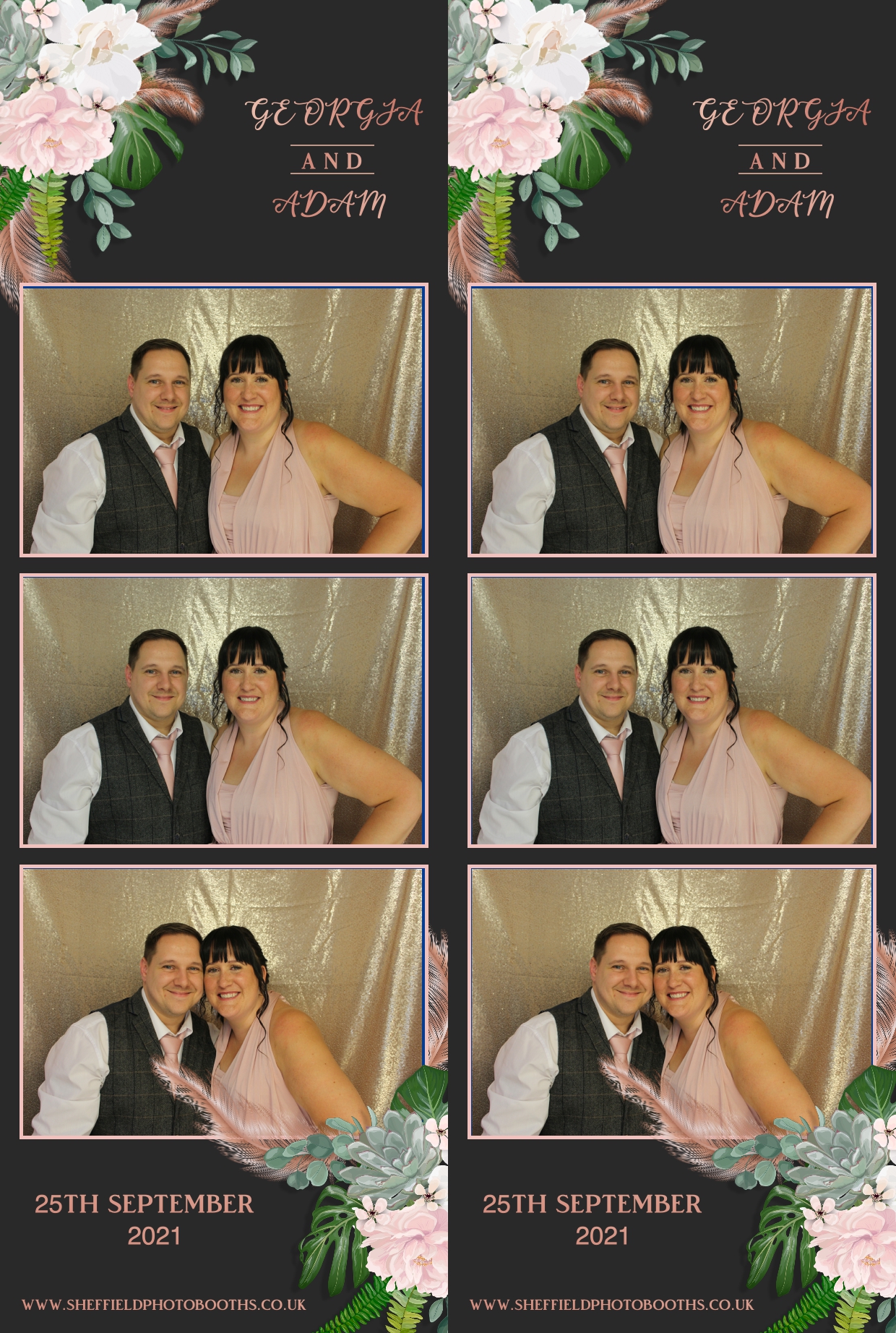 Georgia & Adam's Wedding | View more photos from the event at gallery.4frontevents.co.uk/u/sheffieldphotobooths/Georgia-Adams-Wedding