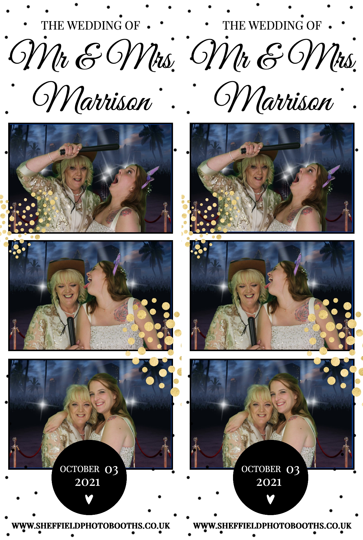 Mr & Mrs Marrison's Wedding | View more photos from the event at gallery.4frontevents.co.uk/u/sheffieldphotobooths/Mr-Mrs-Marrisons-Wedding