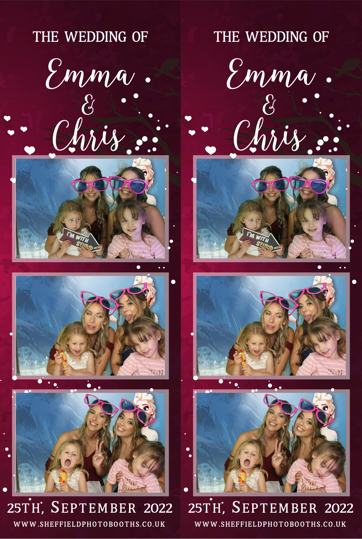 Emma & Chris' Wedding | View more photos from the event at gallery.4frontevents.co.uk/u/sheffieldphotobooths/Emma-Chris-Wedding
