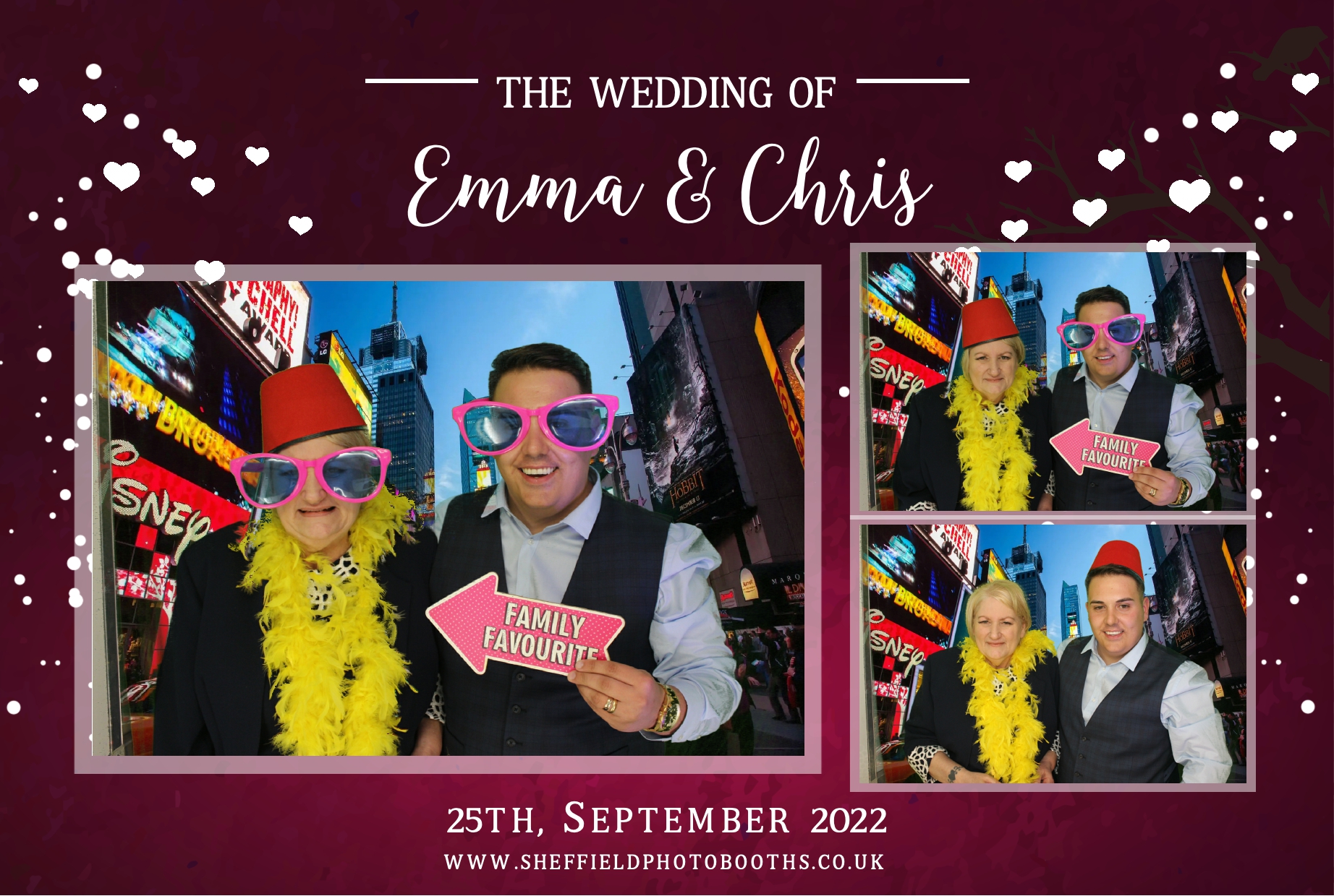 Emma & Chris' Wedding | View more photos from the event at gallery.4frontevents.co.uk/u/sheffieldphotobooths/Emma-Chris-Wedding
